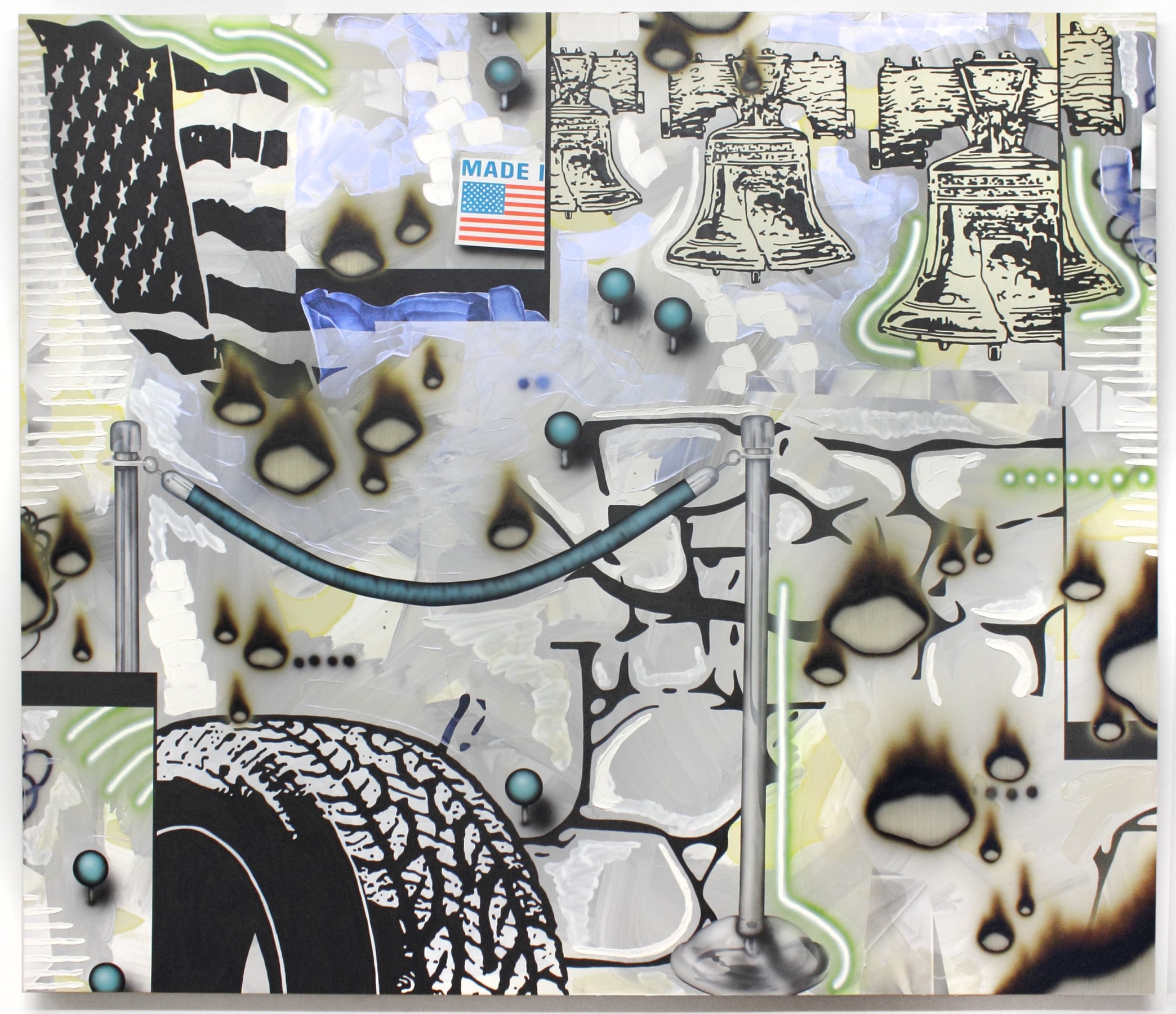 Josh Reames Liberty, 2017  Acrylic on canvas  ​72 x 84 in.