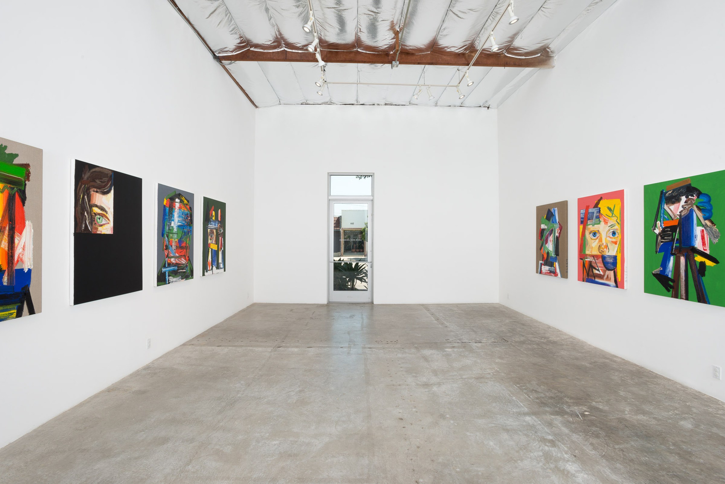 Installation View of Erik Olson: L.A. Paintings