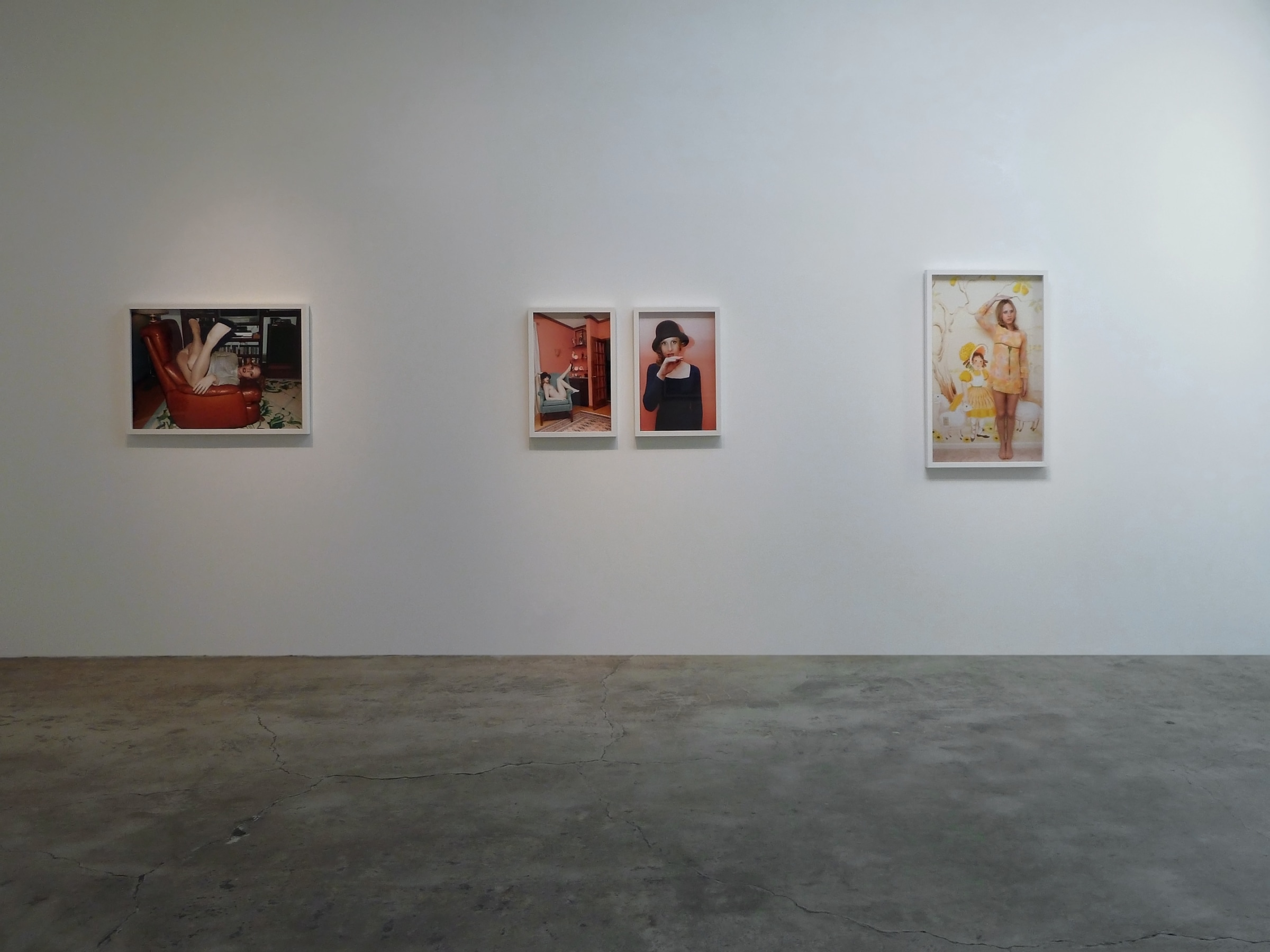 Installation View of Zackary Drucker and Amos Mac: Distance is where your heart is, home is where you hang your heart​