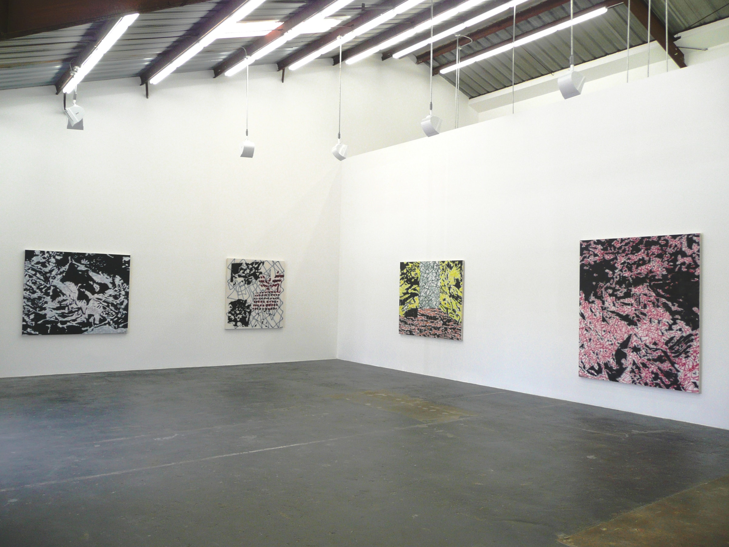 Installation View of Daniel Tierney: The best made plans are laid in ruin