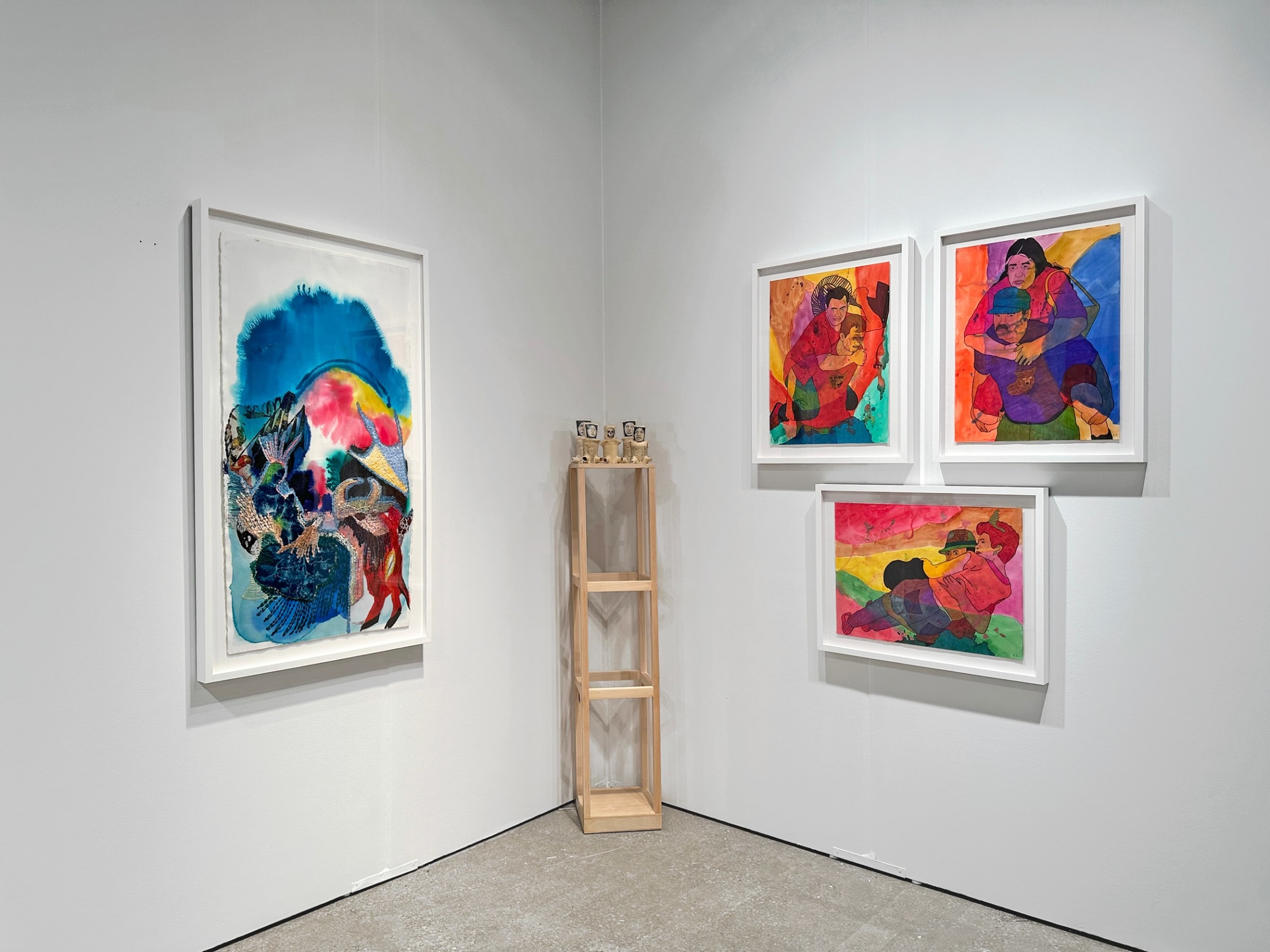 Installation view of Luis De Jesus Los Angeles at EXPO Chicago 2023