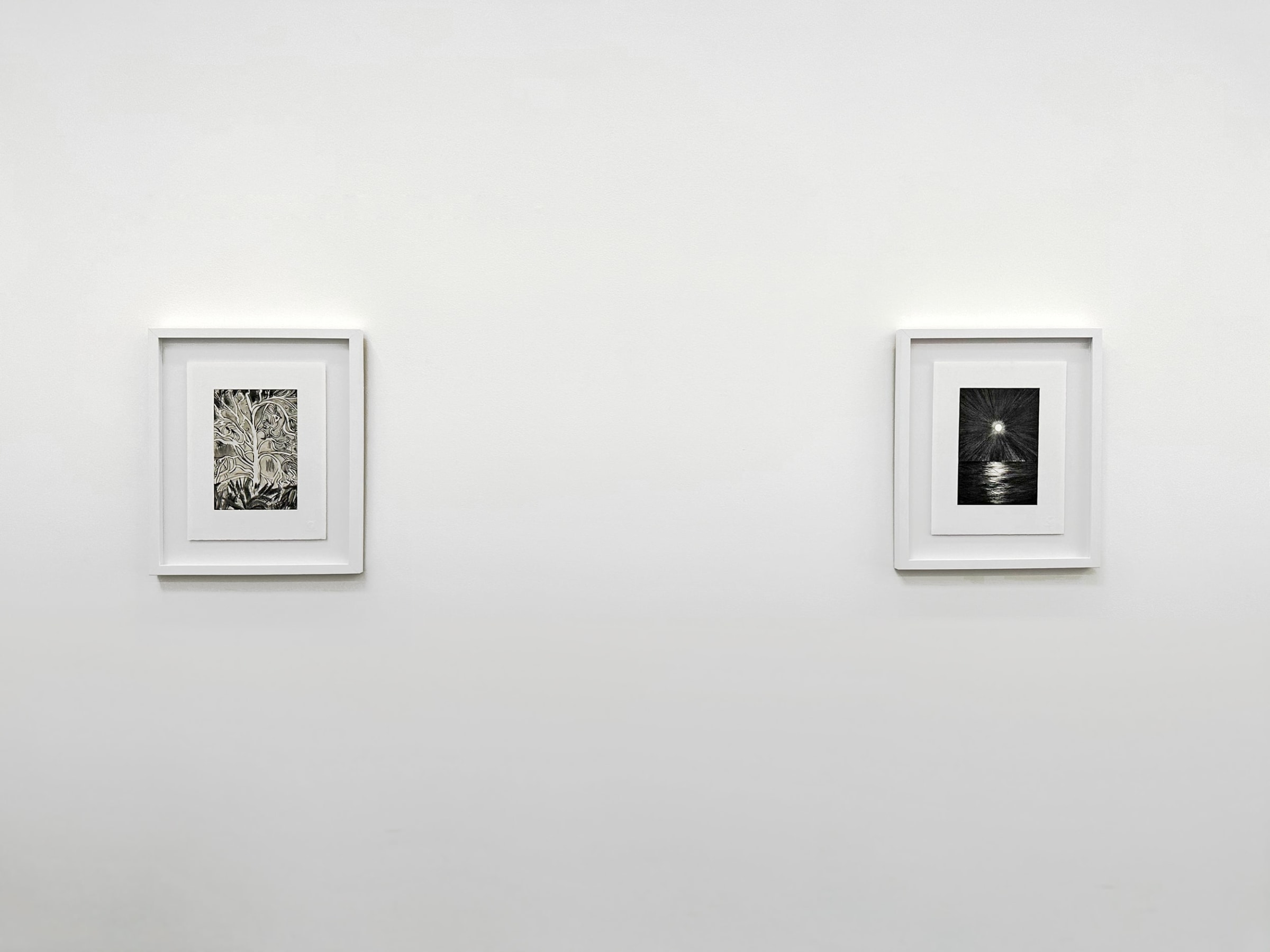 Installation view of ERIK OLSON: The Mountain and the Sea, on view June 17 - August 5, 2023