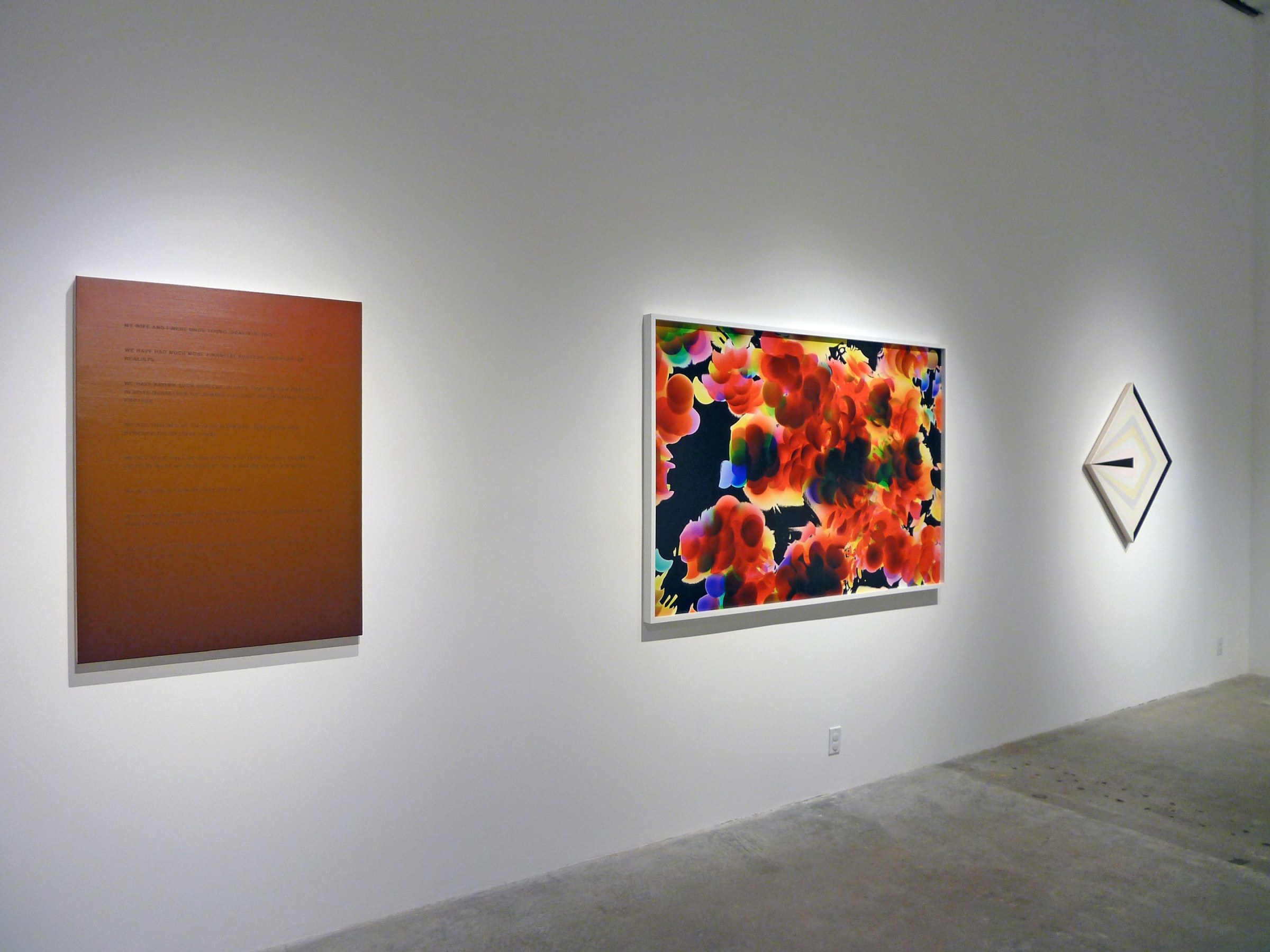 Installation View of Group Show: For All Intents and Purposes