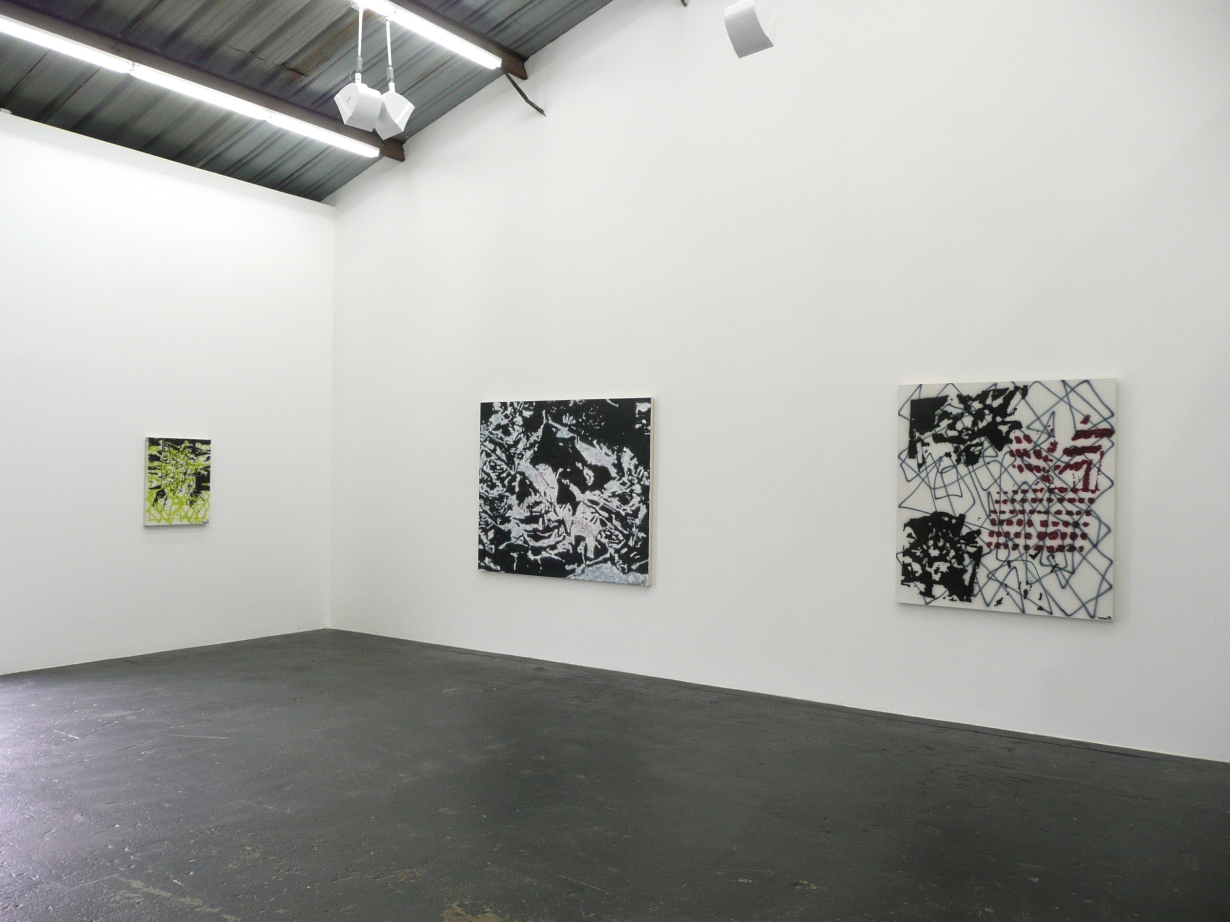 Installation View of Daniel Tierney: The best made plans are laid in ruin