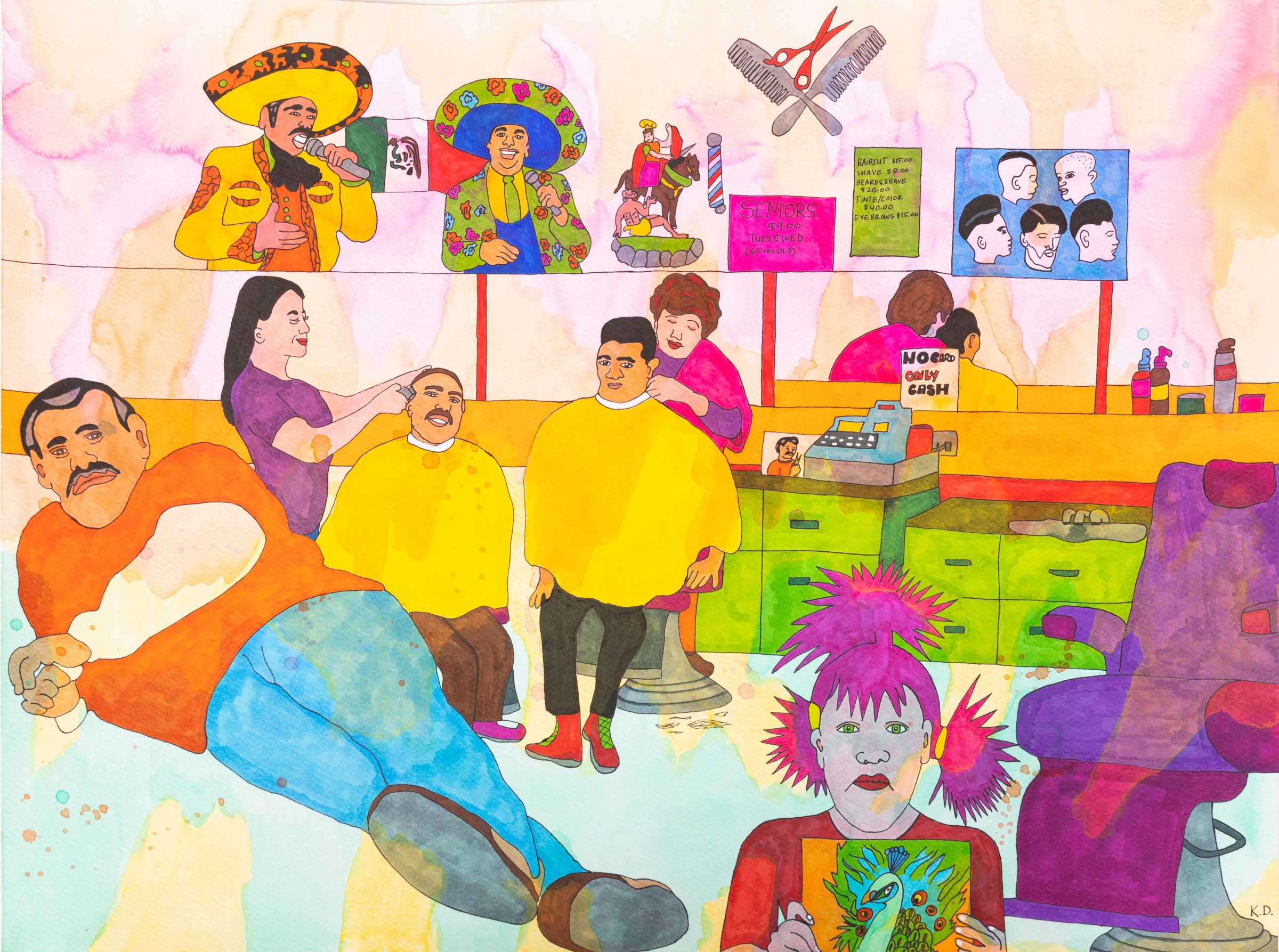 Karla Diaz Barbershop Dos Reyes, 2023