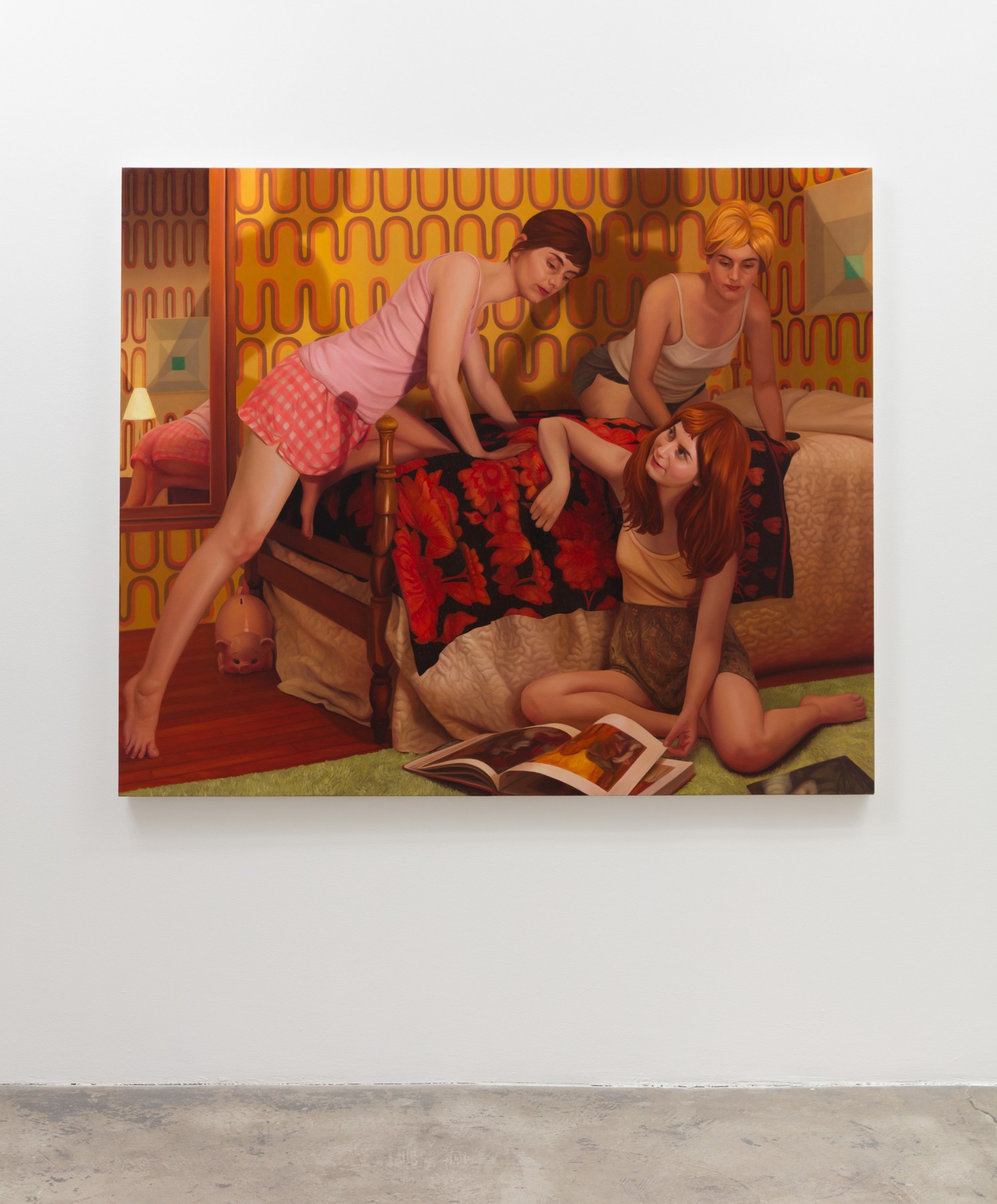 Installation View of Laura Krifka: The Game of Patience