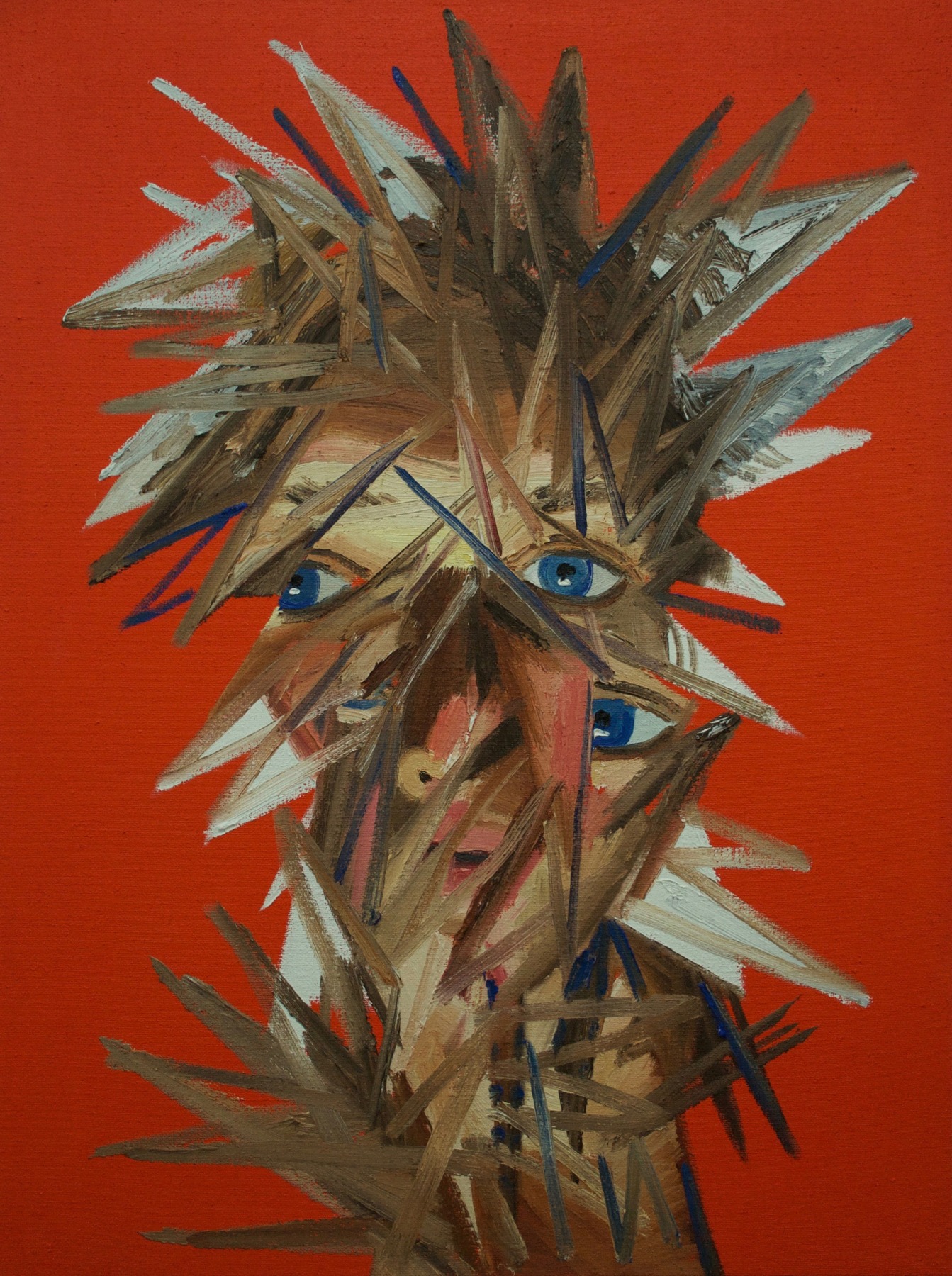 Erik Olson Self Portrait in Malaga, 2017