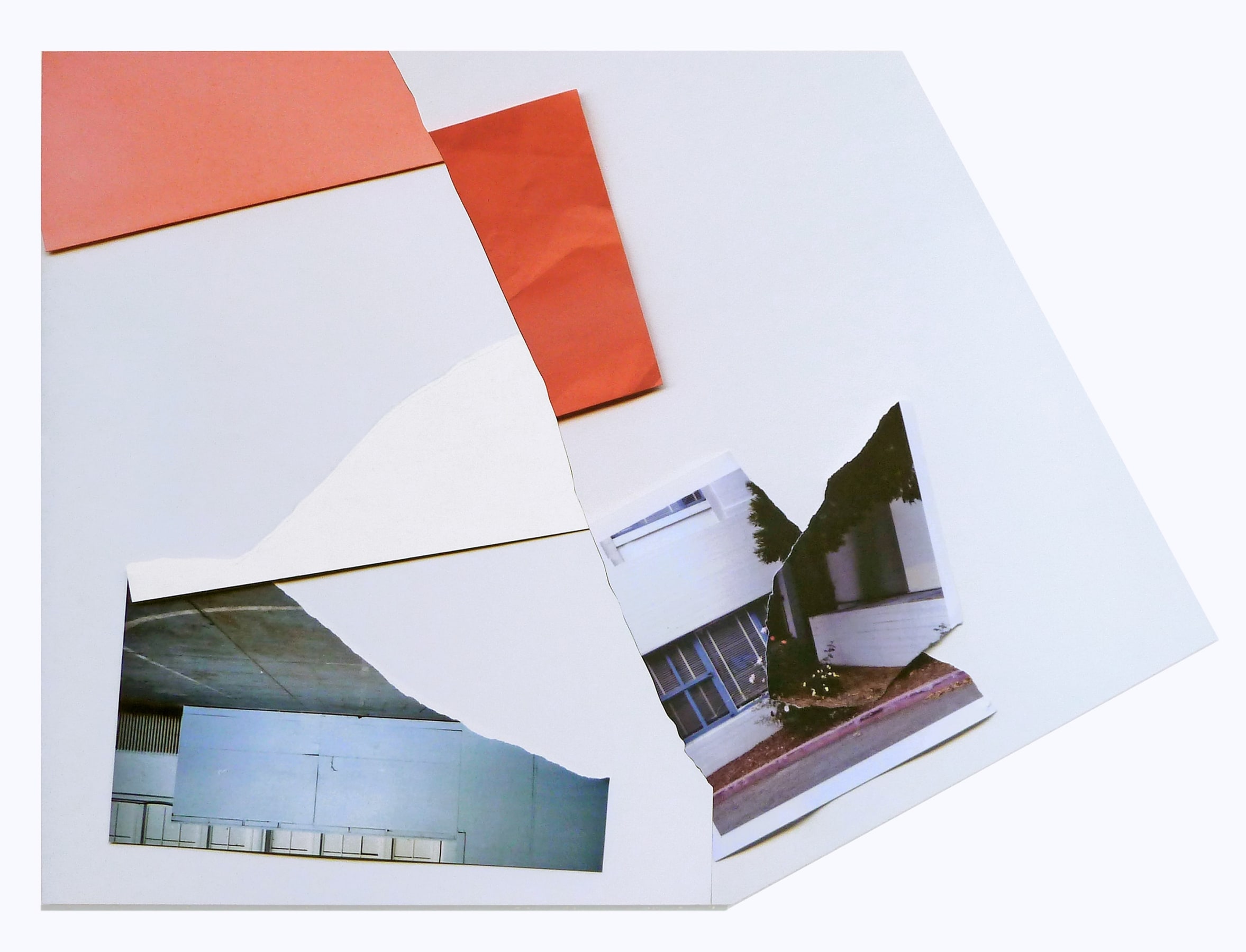 Kate Bonner An effect like fast forwarding, 2014 Digital prints on MDF 75 x 55 in.