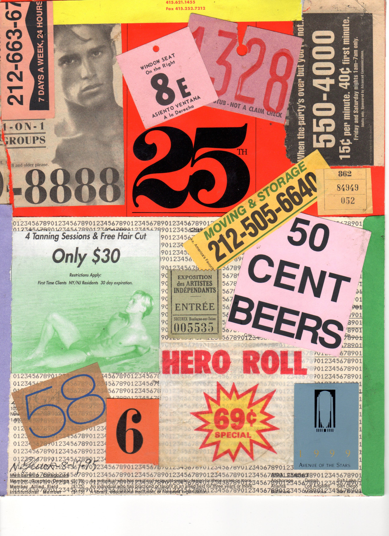 Nathan Gluck Numbers II, August 26, 1995