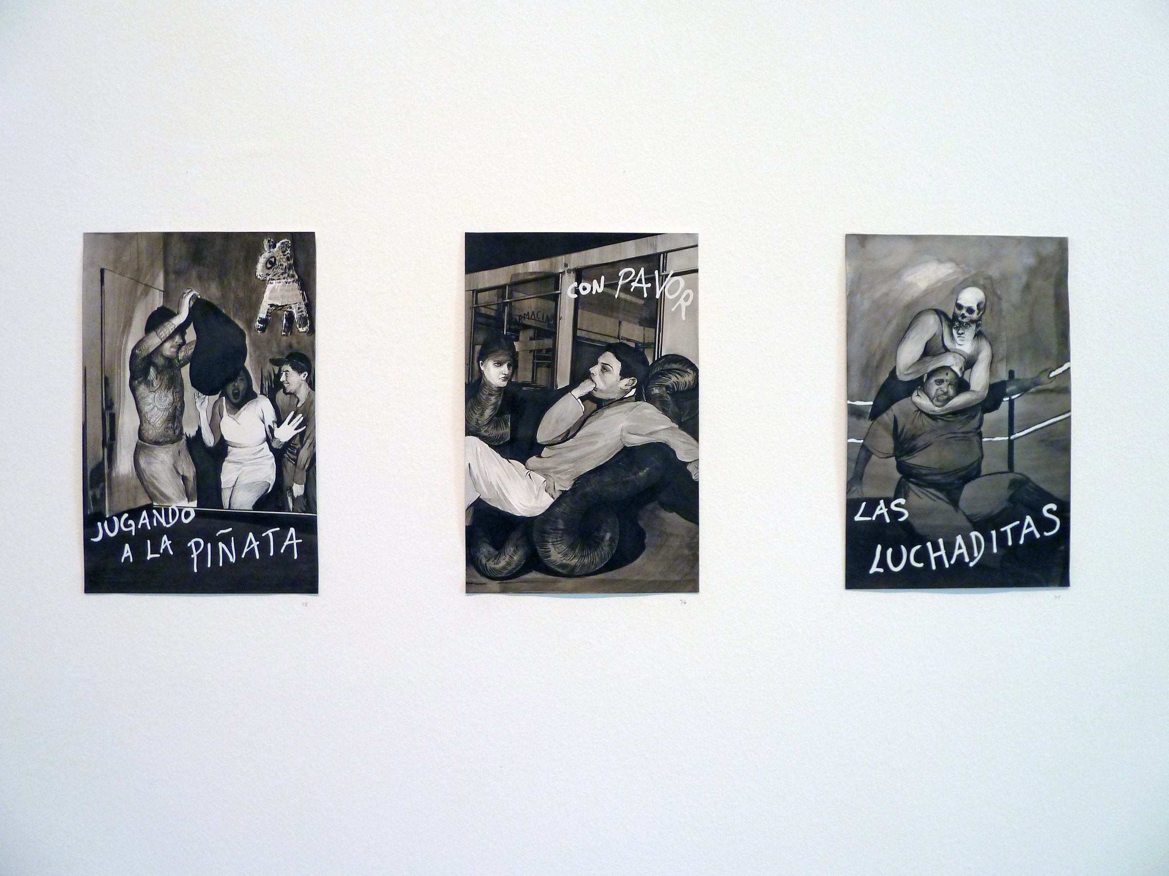 Installation View of Hugo Crosthwaite: Tijuanerias