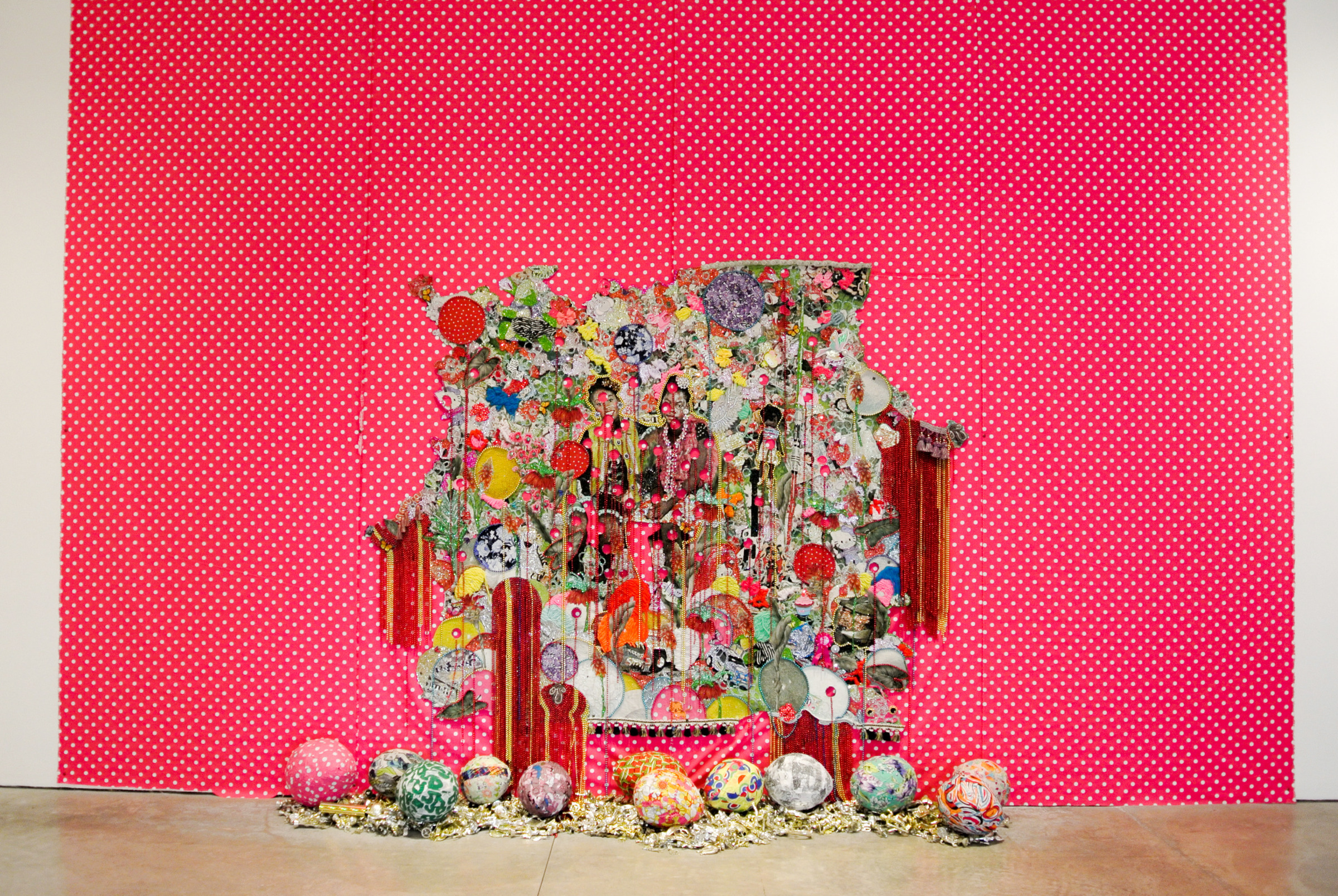 Installation View of&nbsp;thread.&nbsp;at the Long Beach Museum of Art