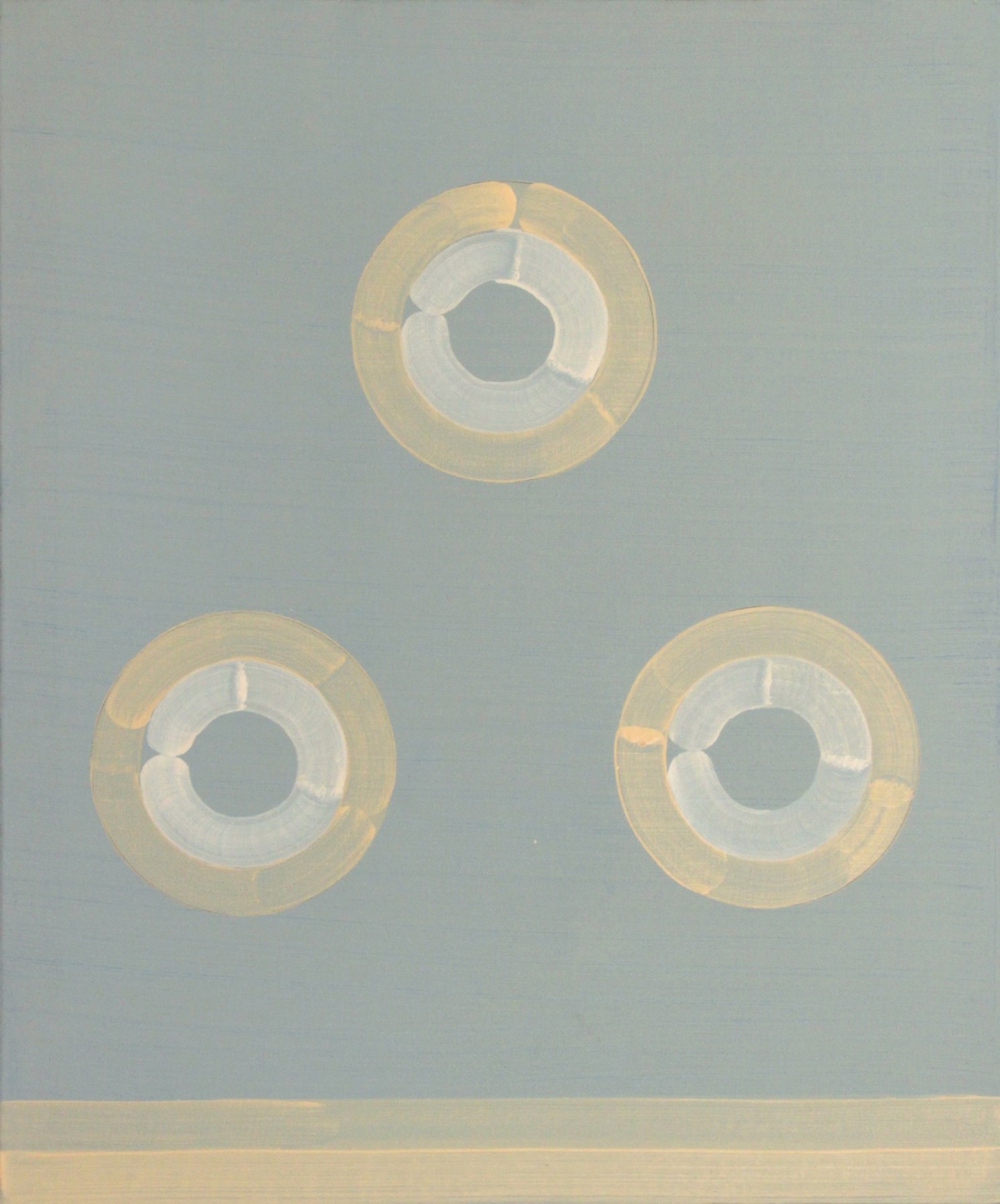 Lily Stockman Slugs, 2014 Oil on Indian linen ​24 x 20 in.