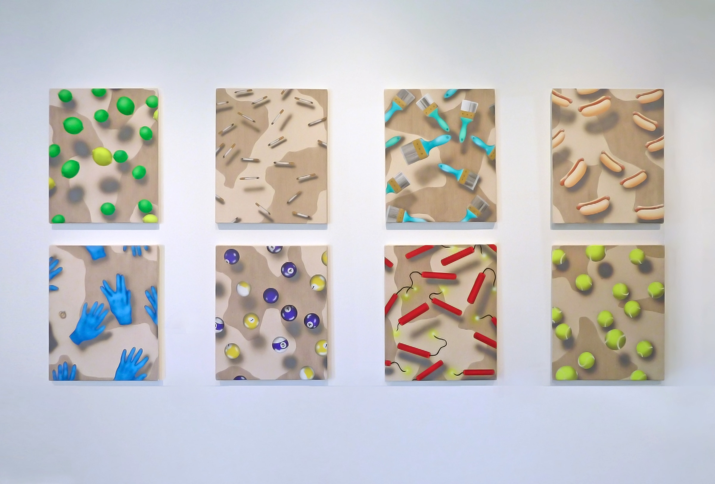 Installation View of Josh Reames: #PAINTING