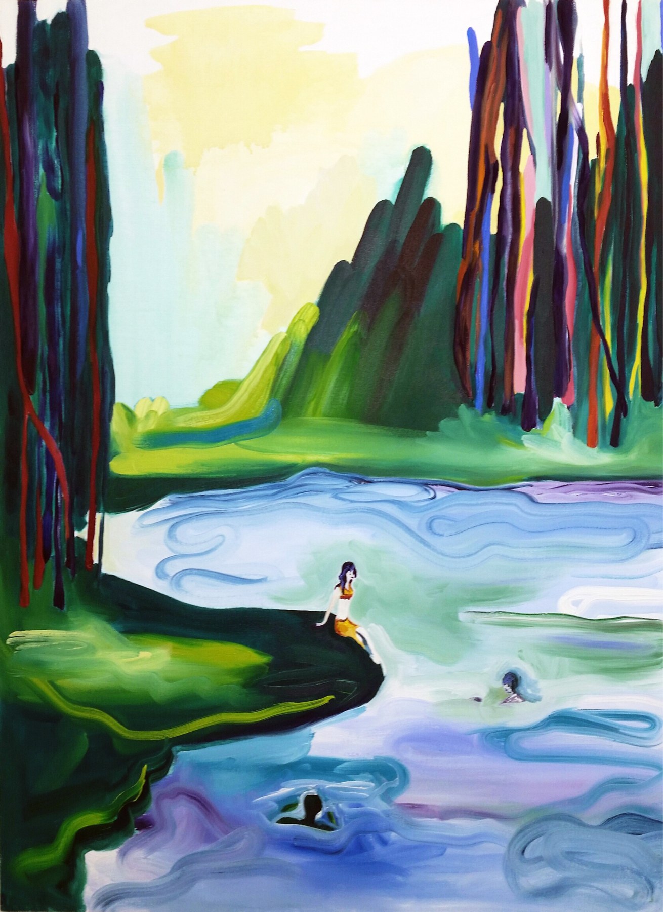 Edie Beaucage By Morinng We Jumped in the Water, 2016