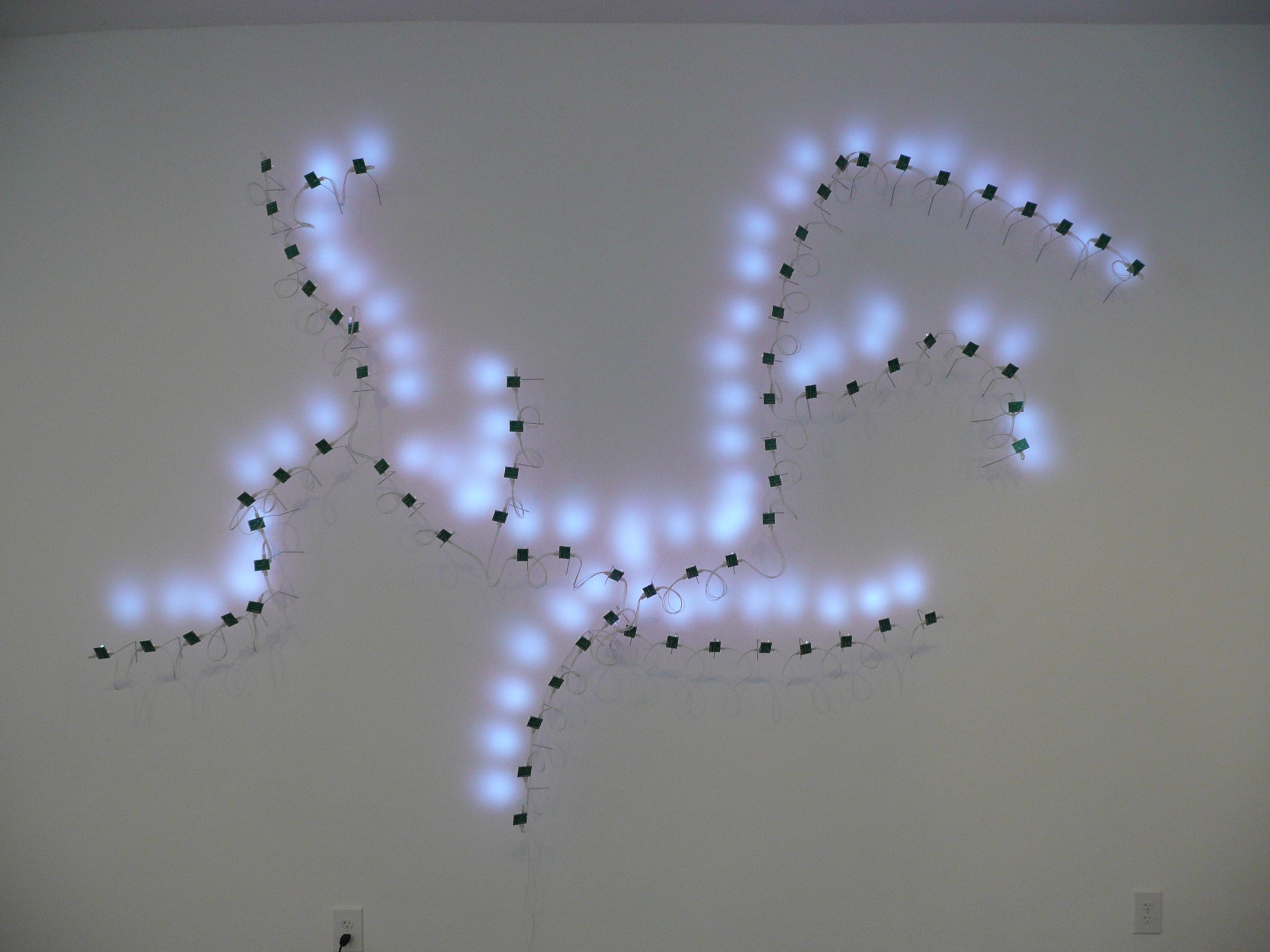 Installation View of Claude Zervas: Motronic