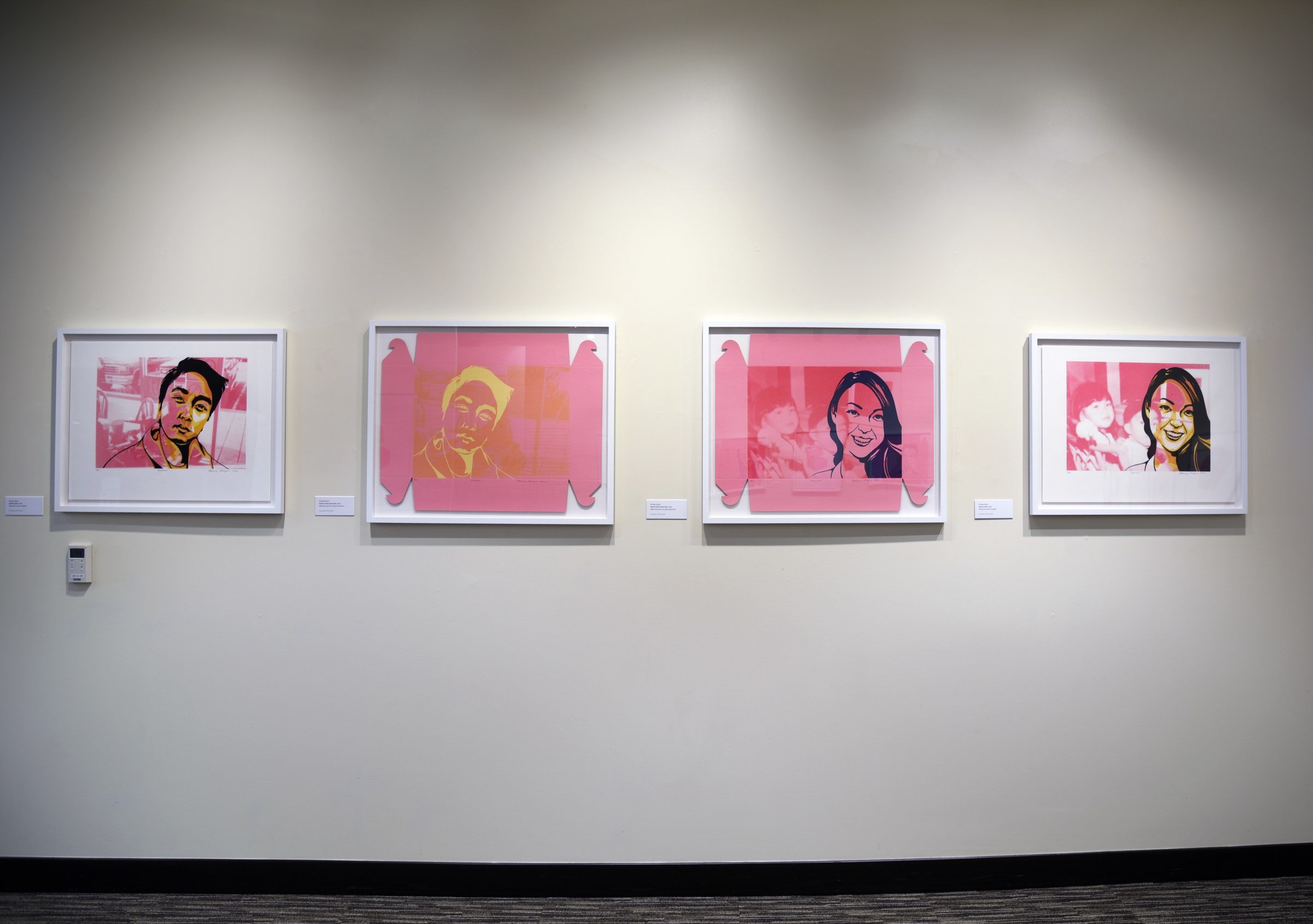 Installation view of&nbsp;Phung Huynh: Donut (W)hole, Pepperdine University: The Payson Library on view from May 2 - September 10, 2023