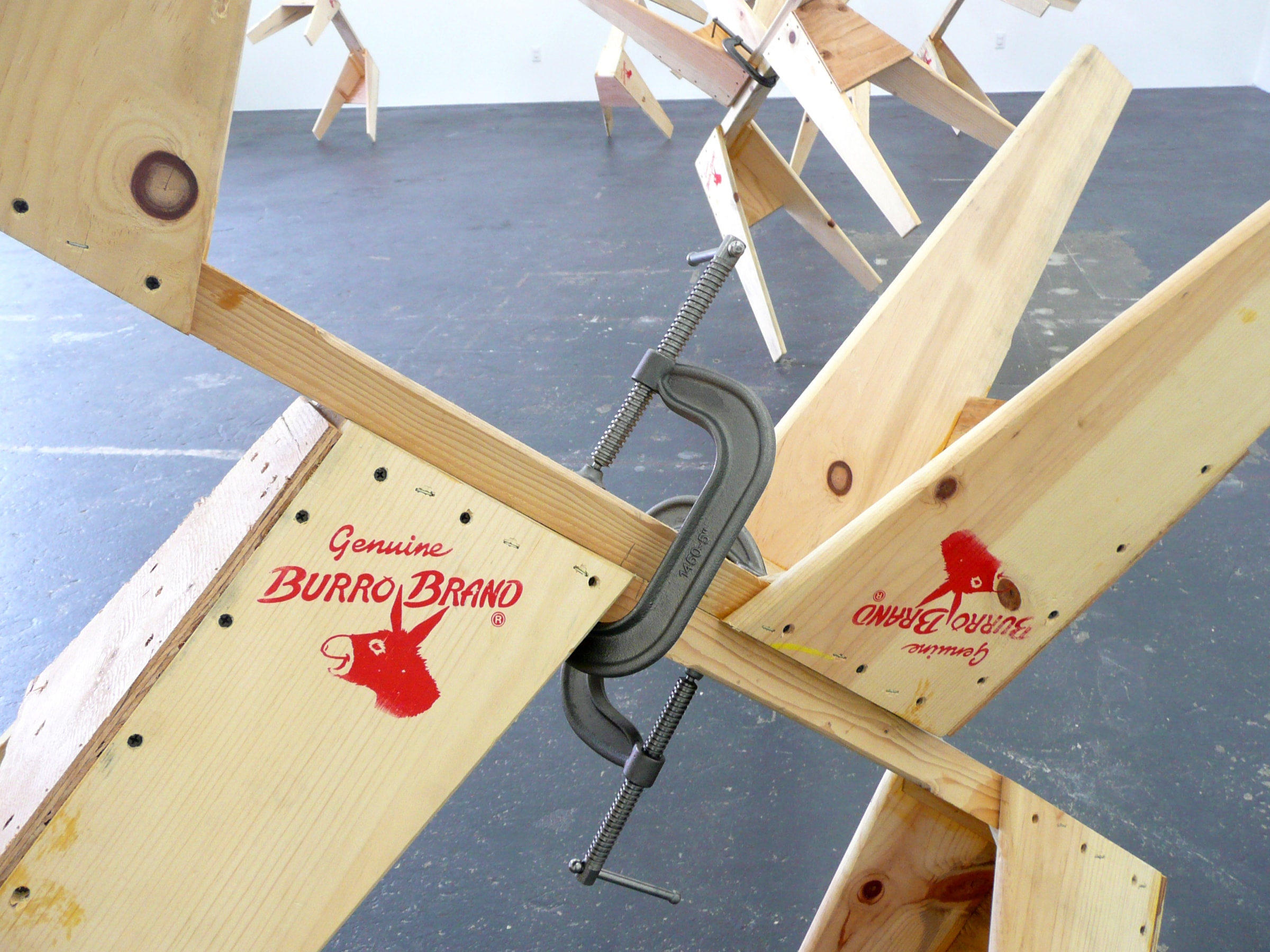 Installation View of David Adey: John Henry