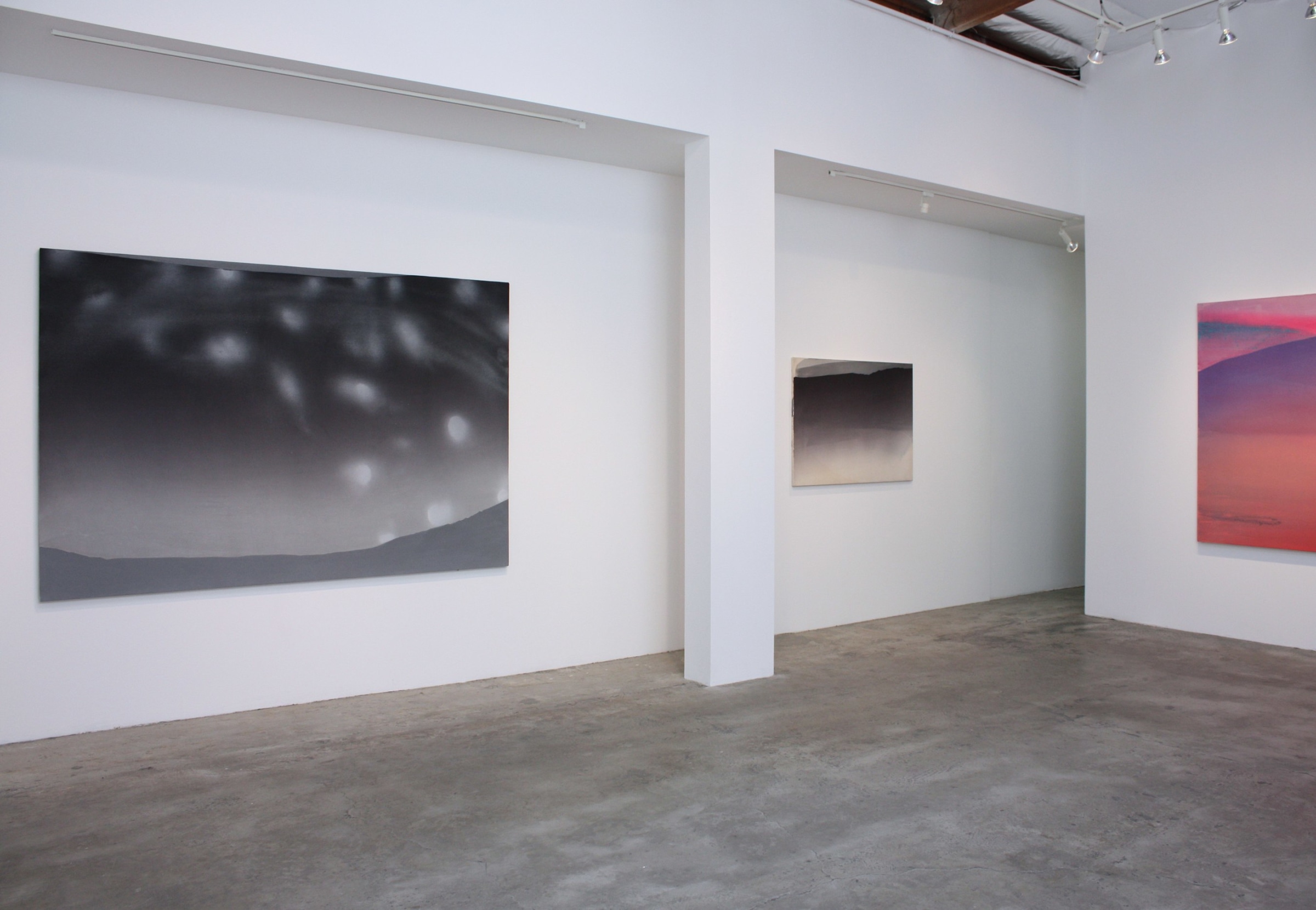 Installation View of Mara De Luca: saltus fidei | Leap of Faith