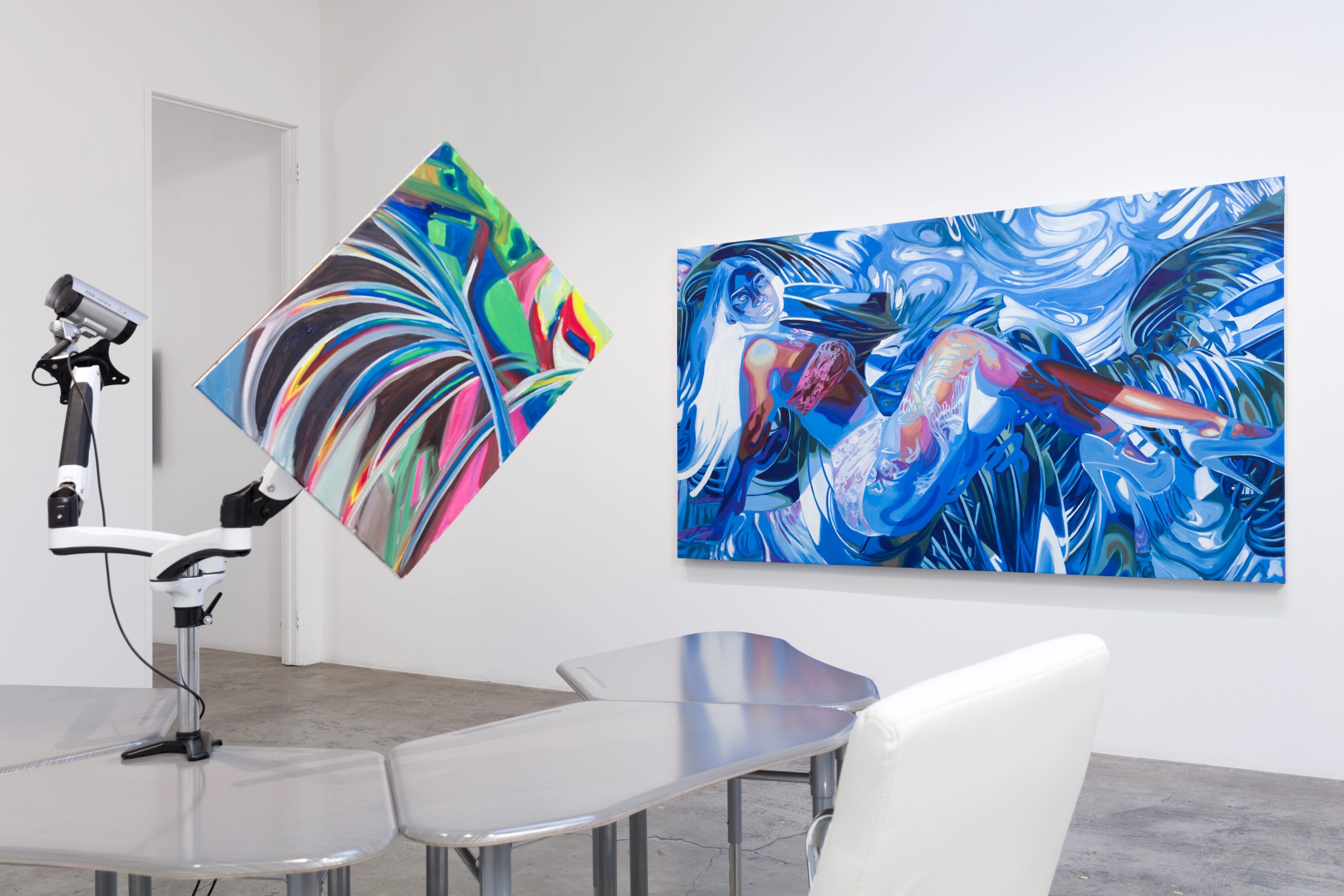 Installation View of Caitlin Cherry: Threadripper