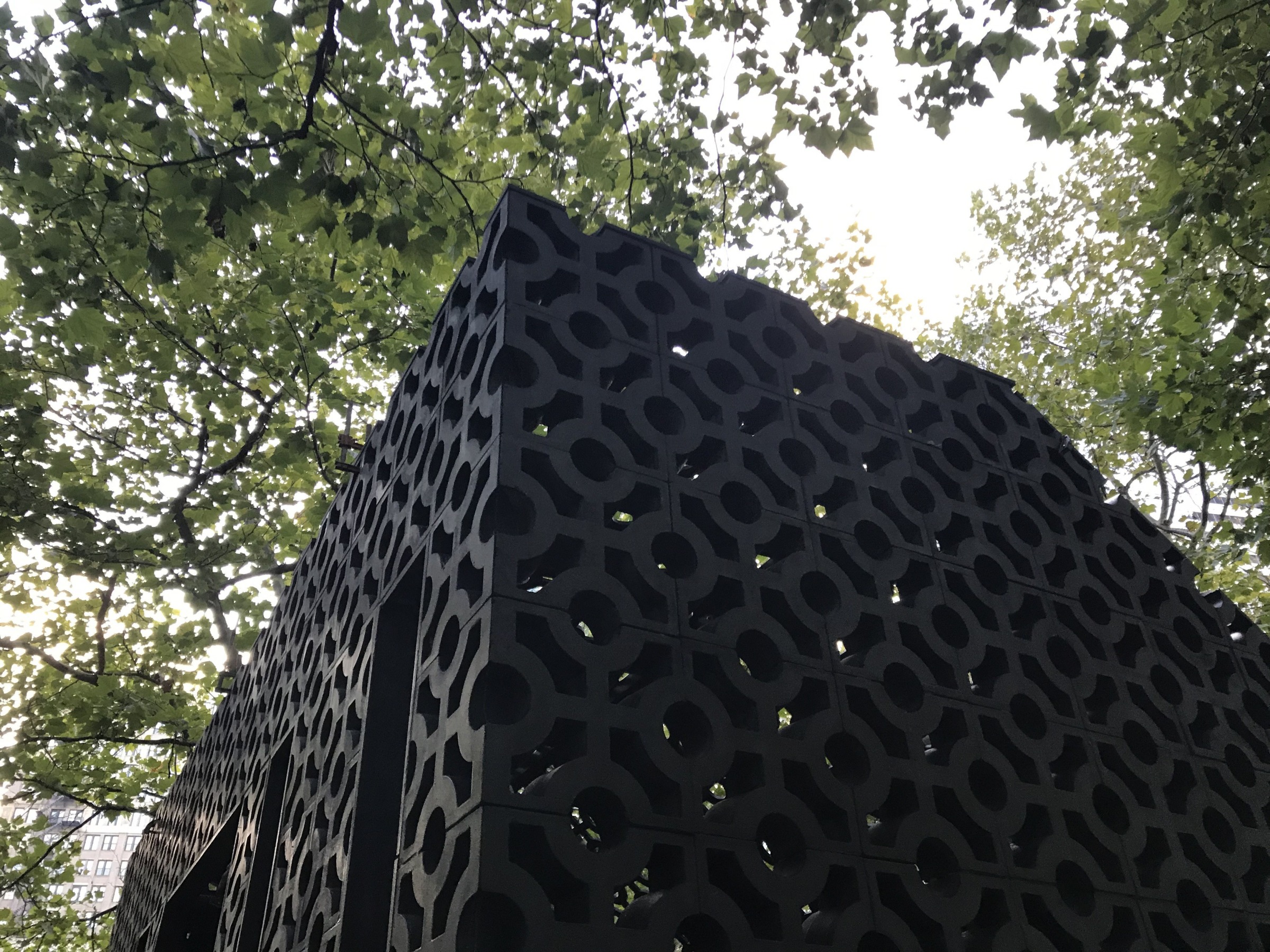 Installation view of Screenhouse​