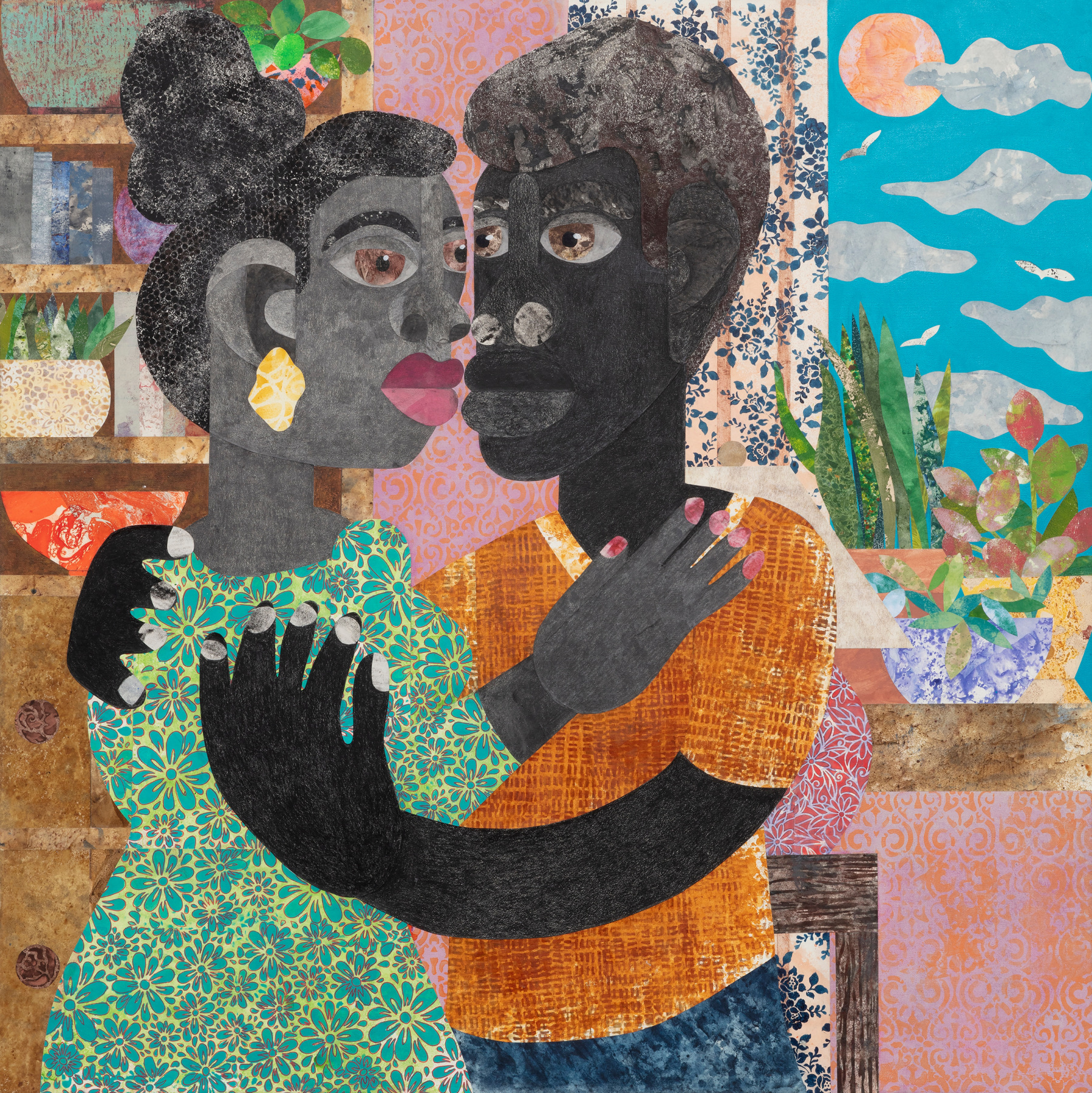 Evita Tezeno No one else makes me feel the colors that you bring me, 2024