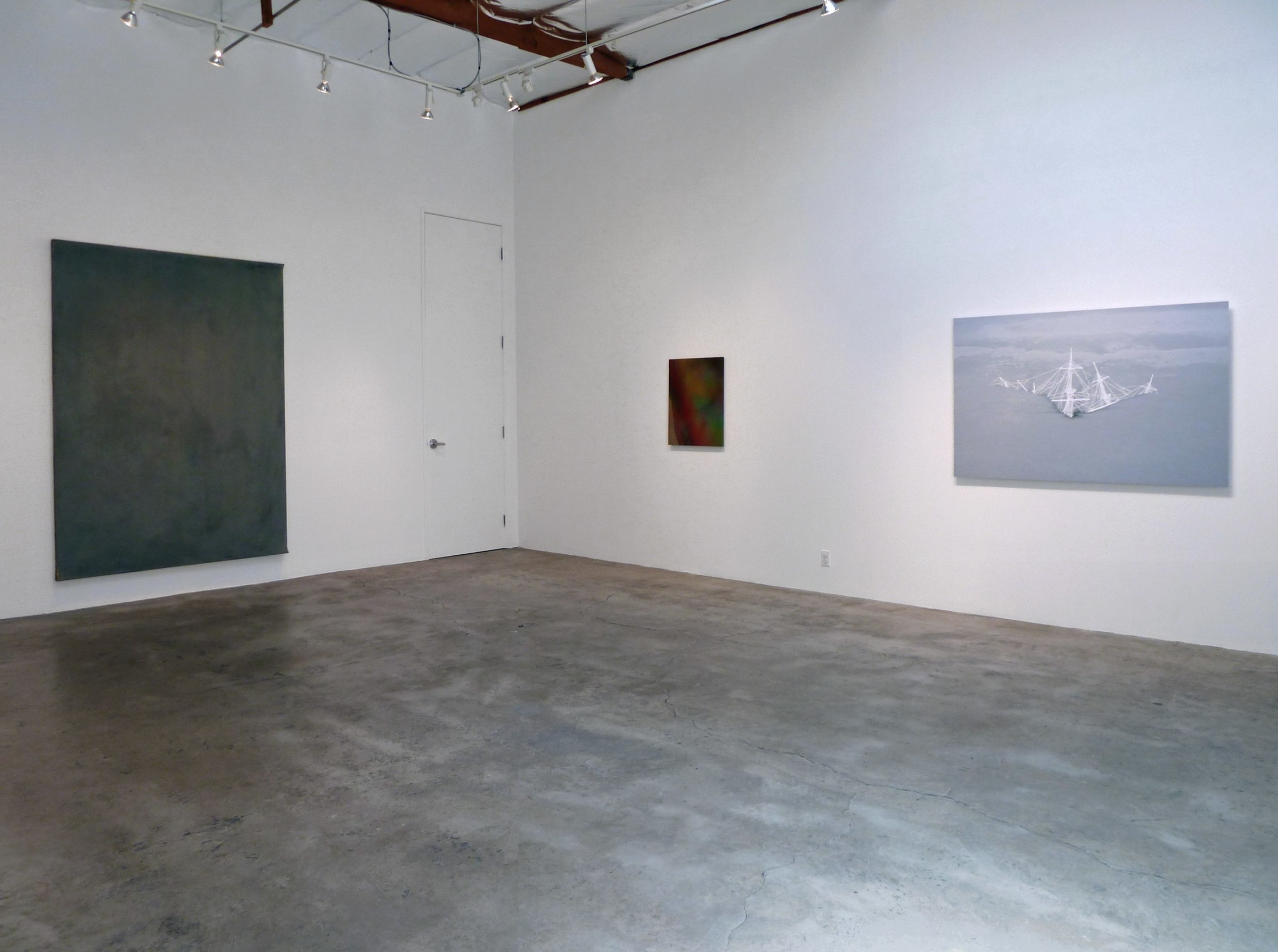 Installation View of The Crash of Ruin Fitfully Resounds