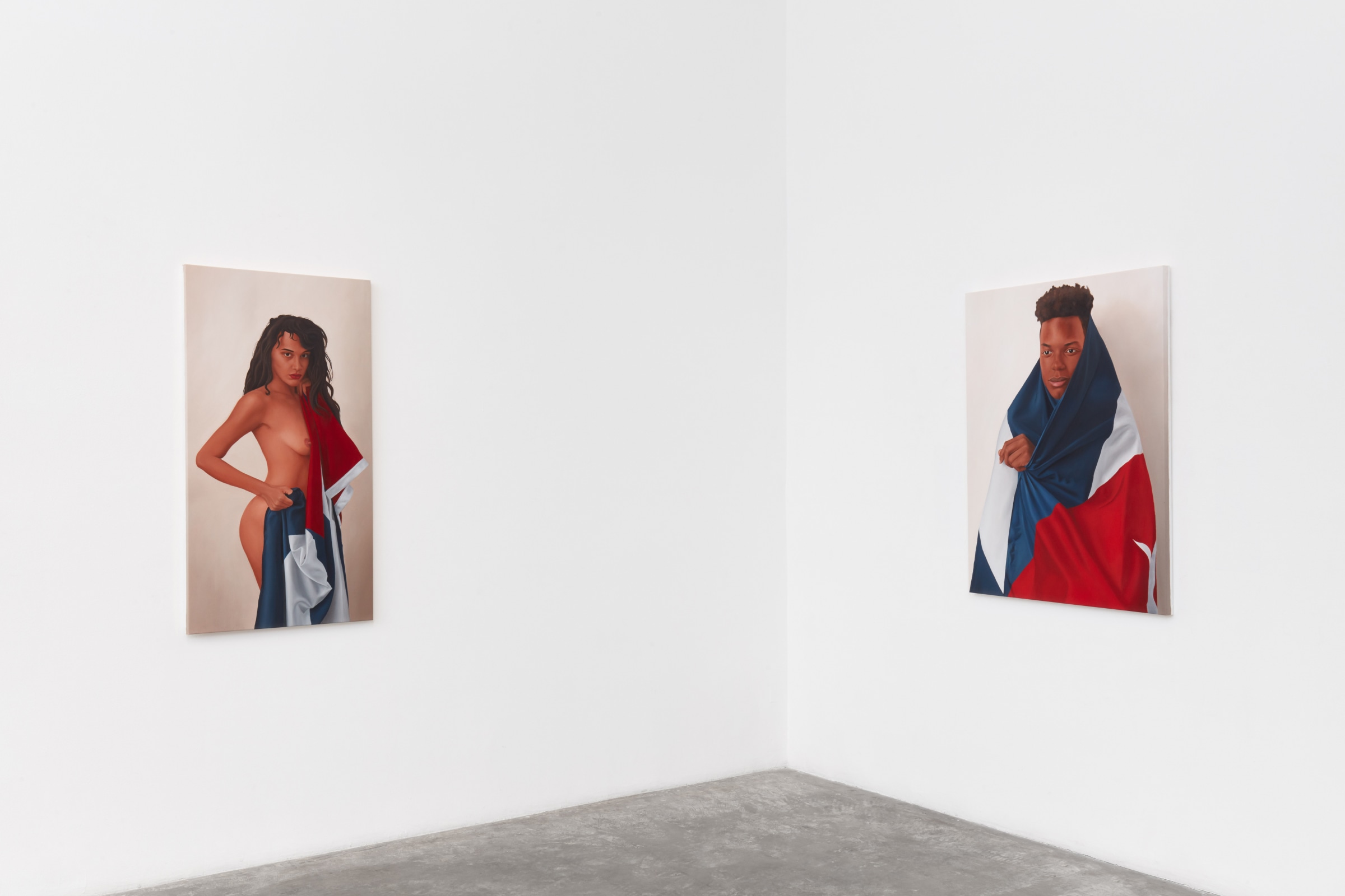 Installation view of Gabriel Sanchez:&nbsp;Mirando Al Mundo&nbsp;