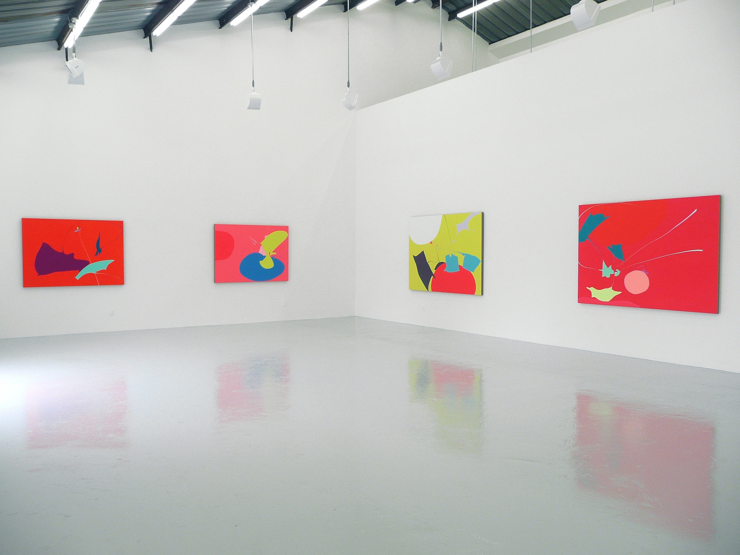 Installation View of Heather Gwen Martin: Recreational Systems