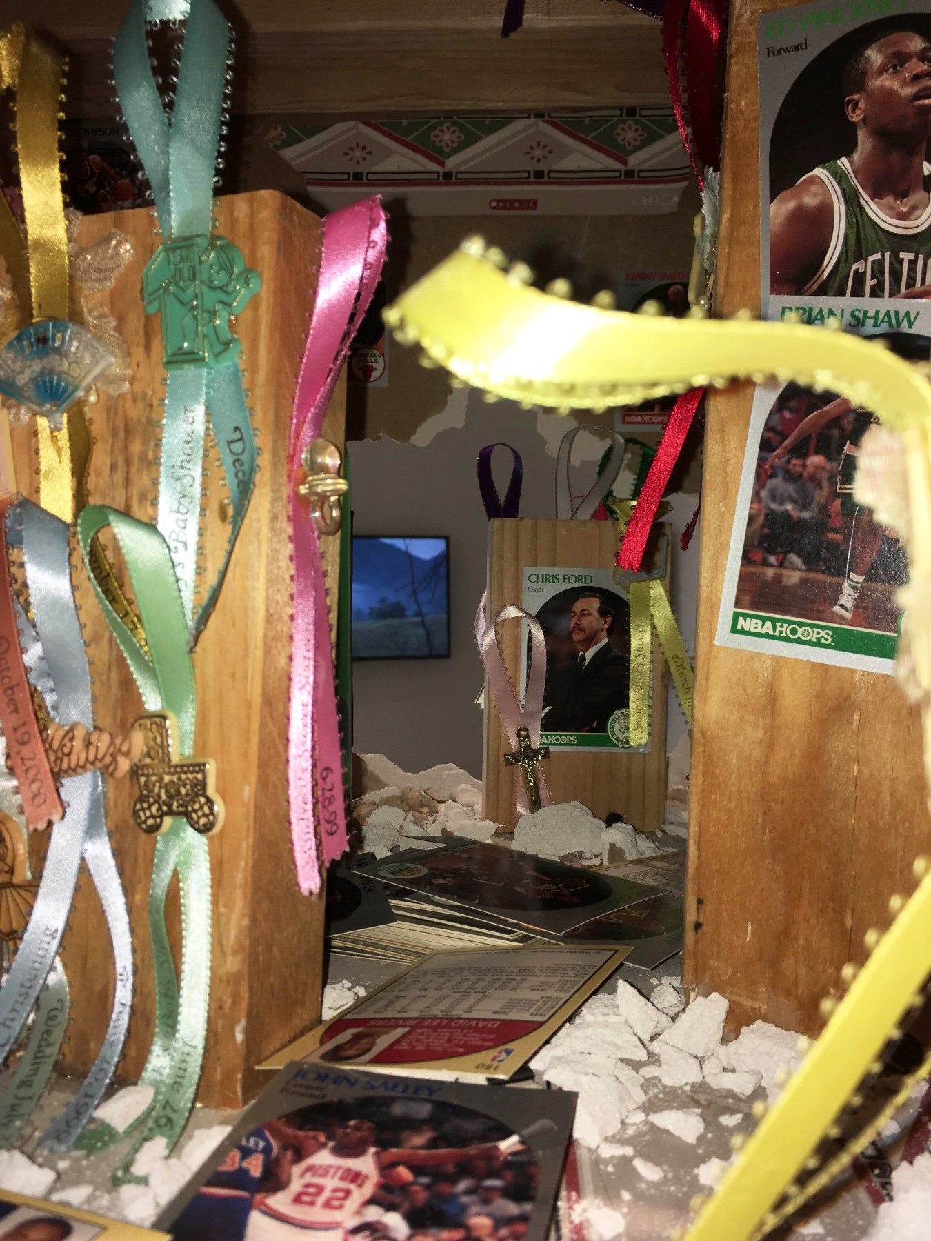 Installation View of Bryan Zanisnik: Skull Crusher 1964