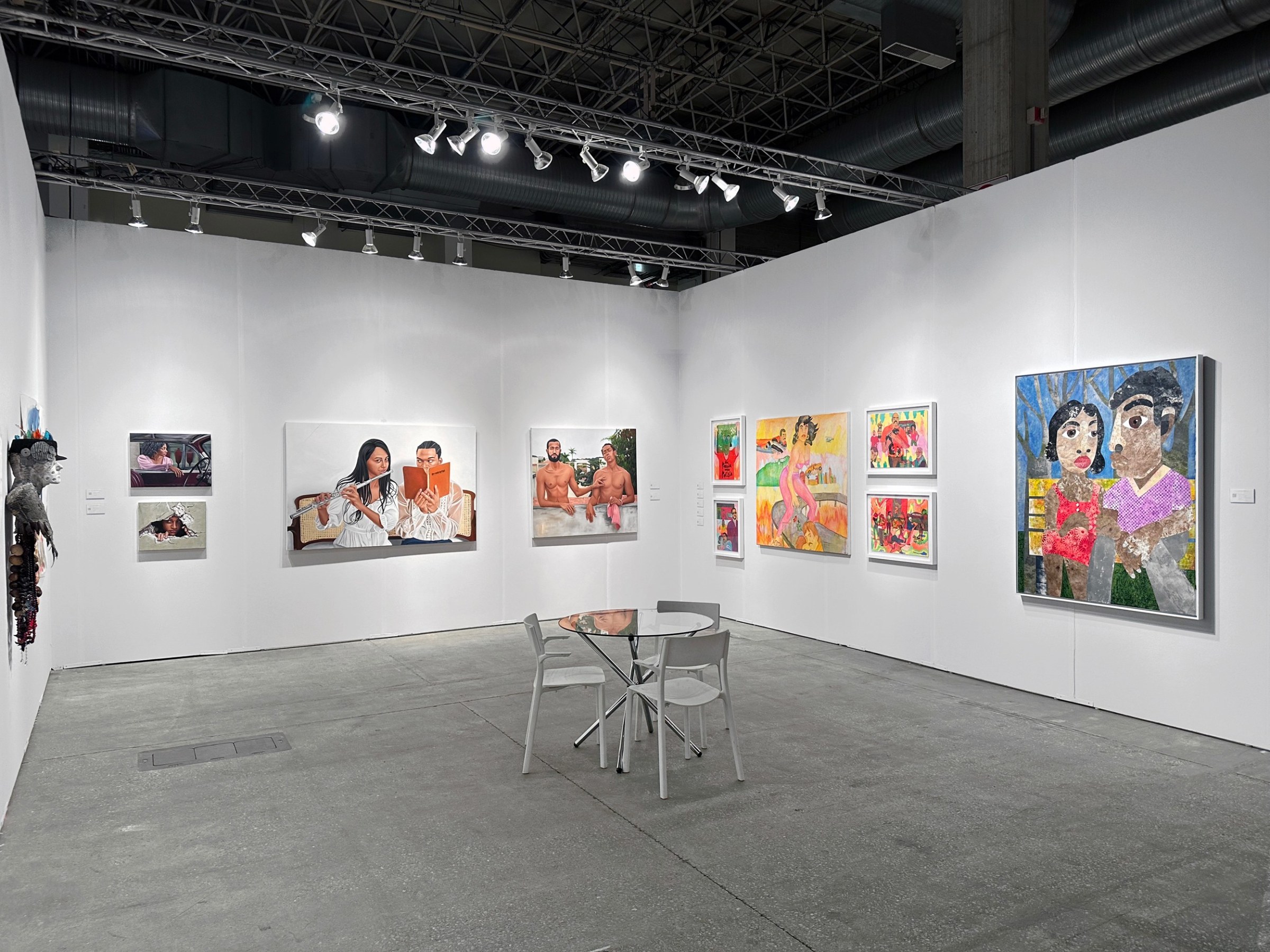 Installation view of EXPO Chicago, Booth 335, on view from&nbsp;April 11 - 14, 2024