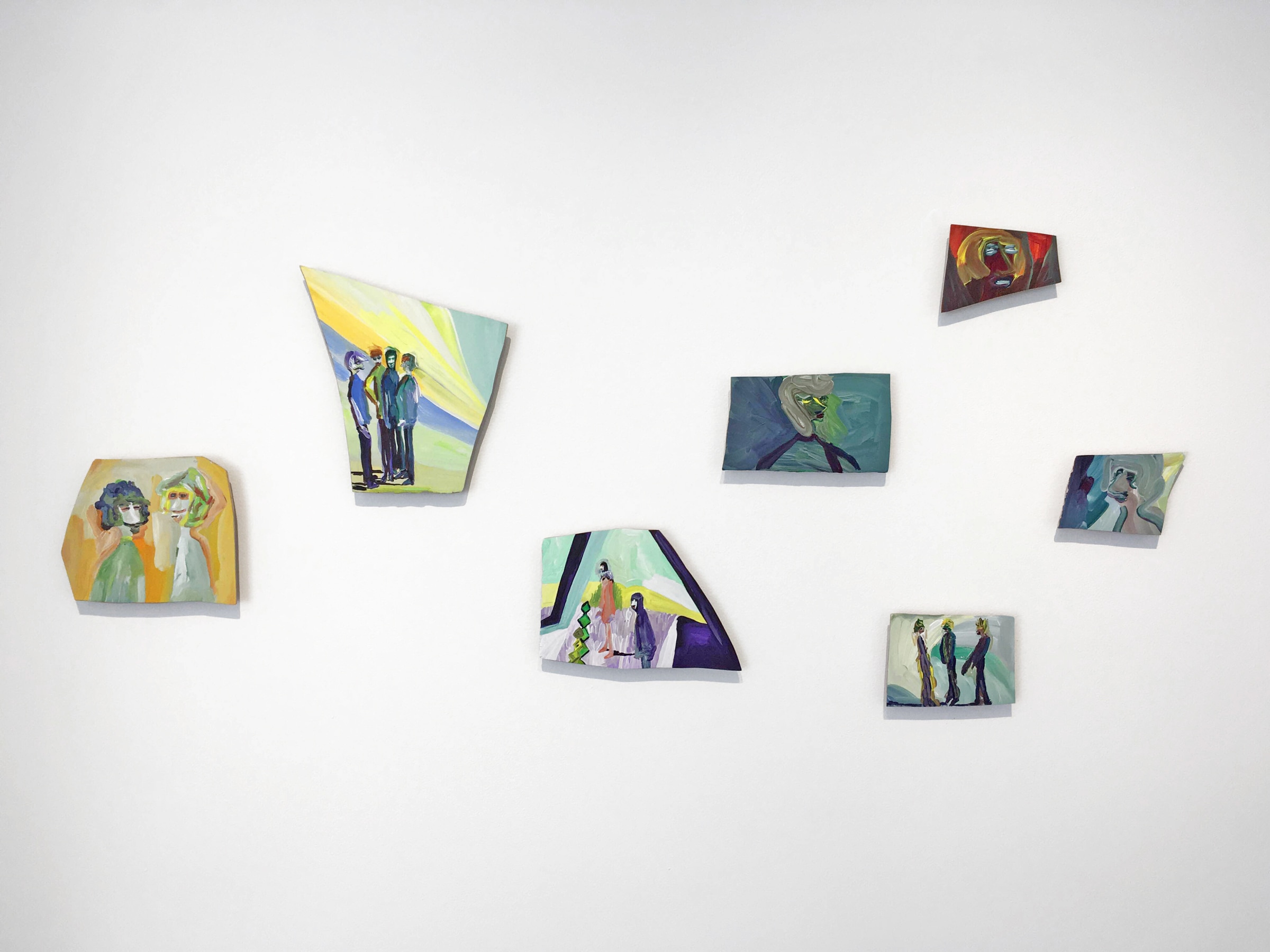 Installation view of Edie Beaucage: Sequencer-Spectrum-Reverb