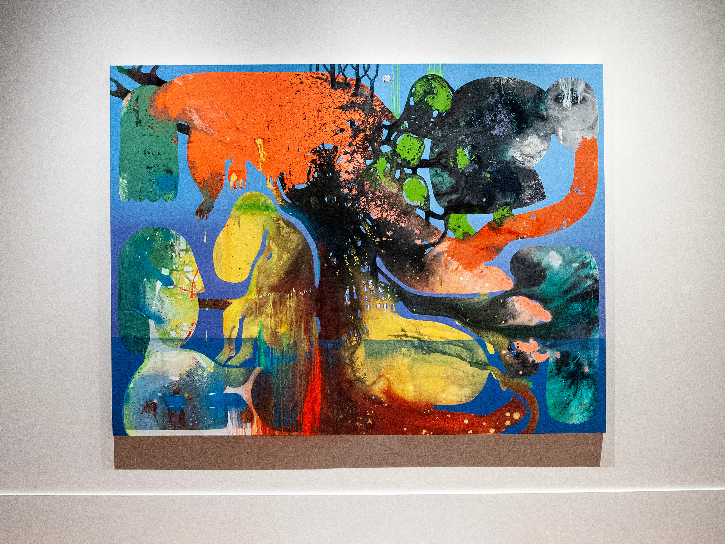 Instillation view of Selections from the Permanent Collection exhibition,&nbsp;Grinnell College Museum of Art, Decebmber 15, 2022 through April 8, 2023