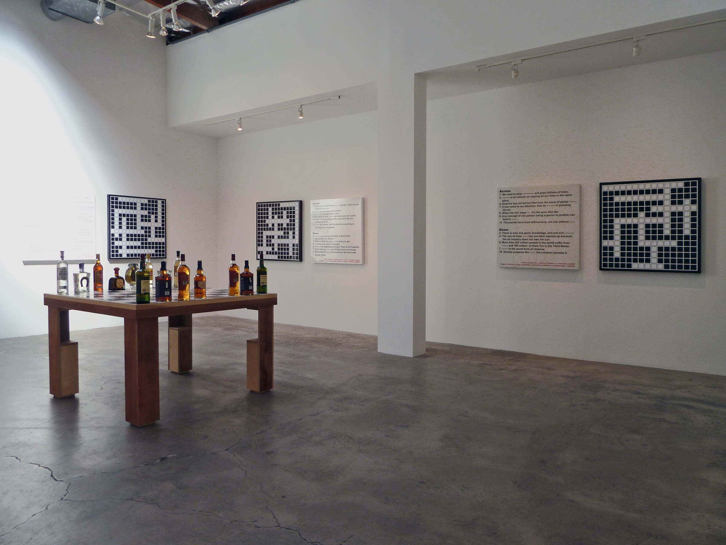 Installation View of Marcos Ram&iacute;rez ERRE: Playing Series Serious