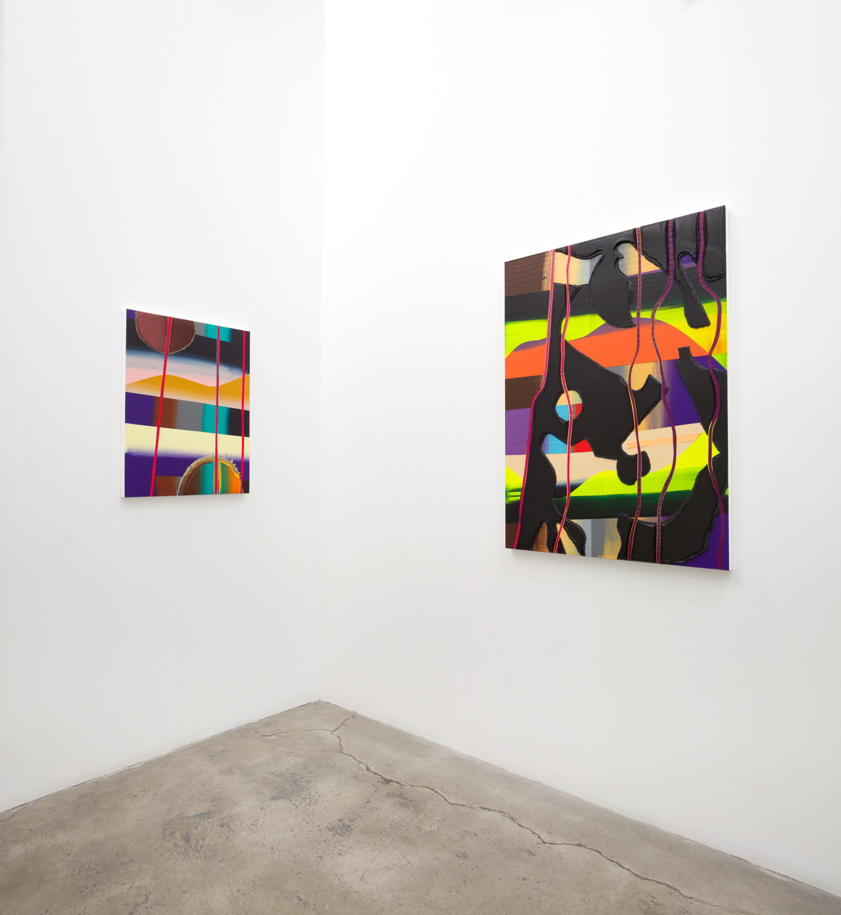Installation View of Britton Tolliver: Bend To Play