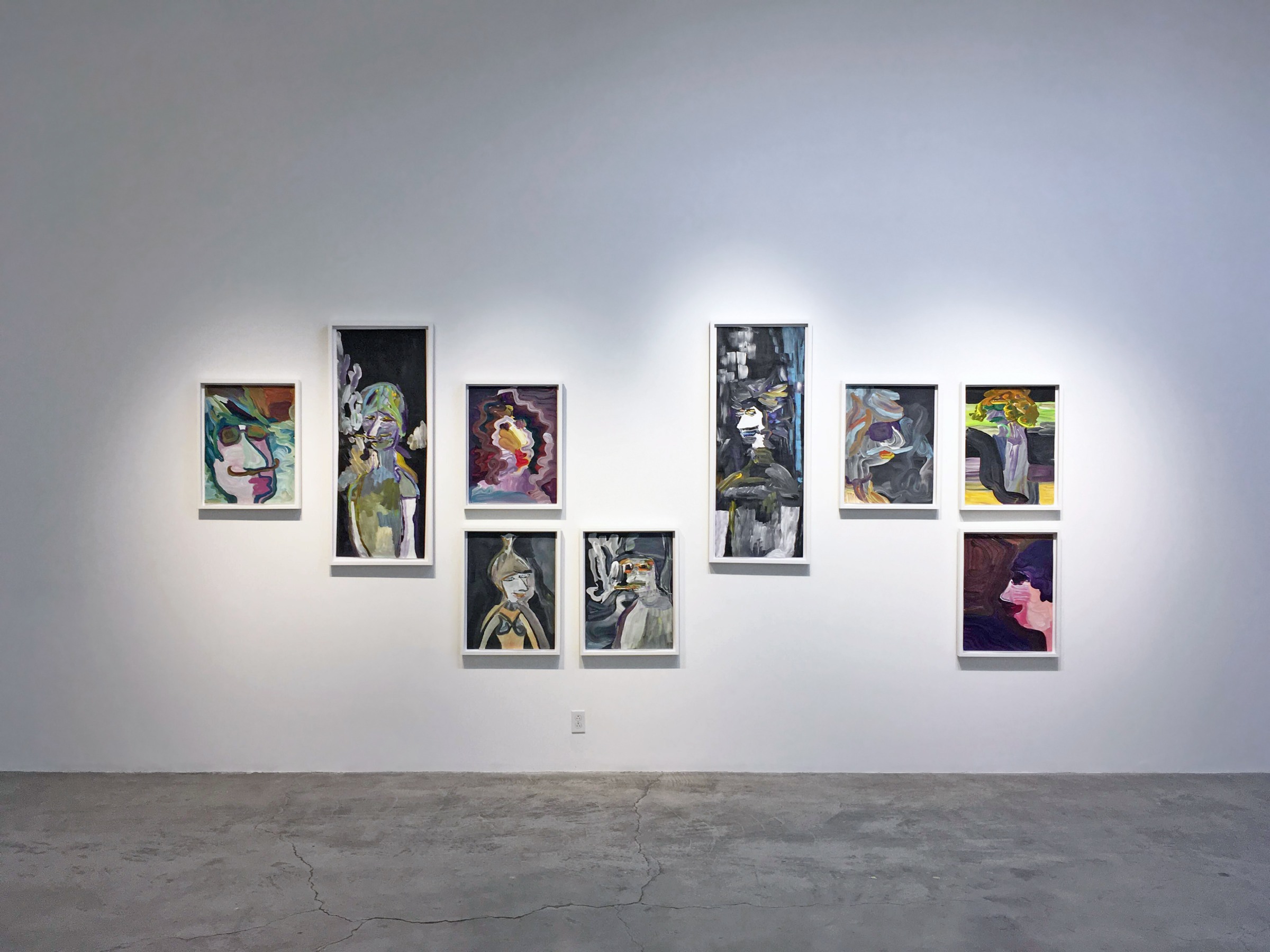 Installation view of Edie Beaucage: Sequencer-Spectrum-Reverb