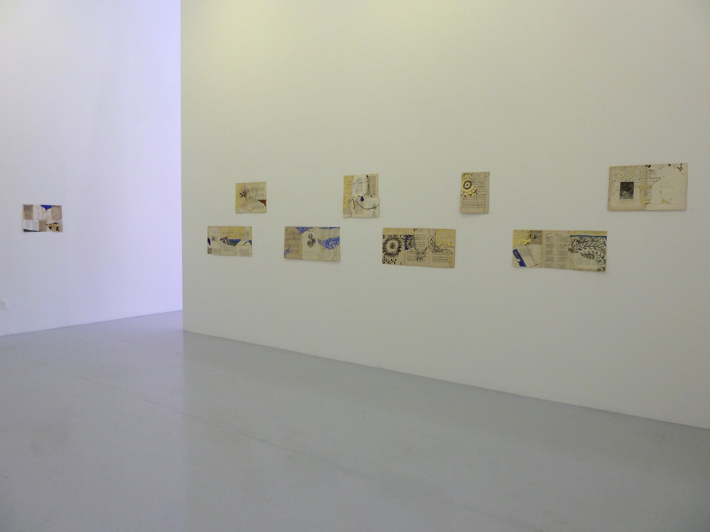 Exhibition View of Robert Kushner: Thirty Literary Nudes