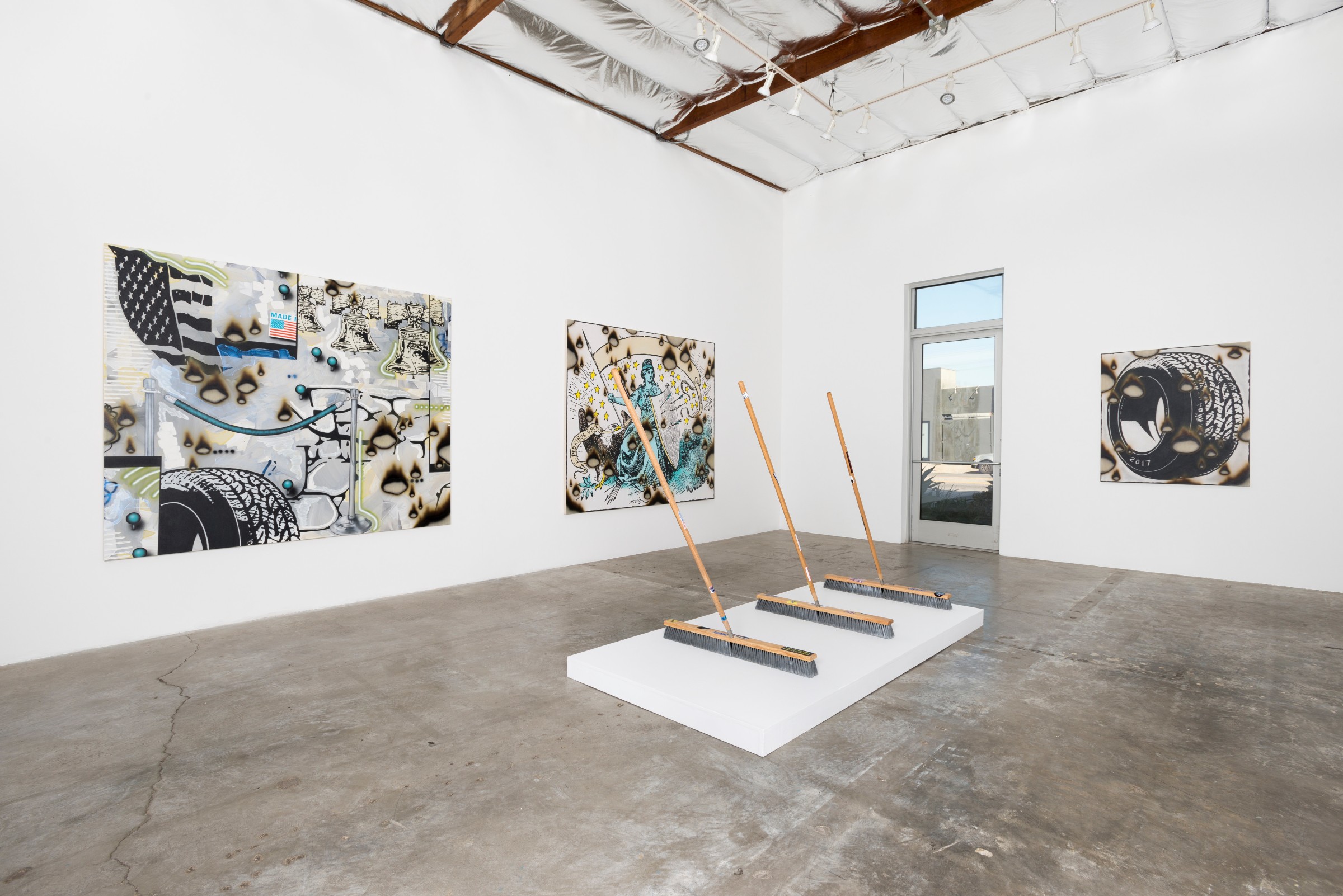 Installation View of Josh Reames: Don't Cross Streams While Trading Horses