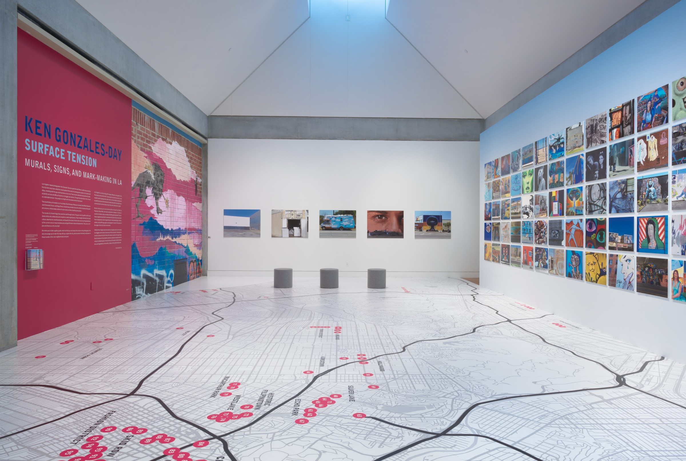 Installation View of Ken Gonzales-Day: Surface Tension