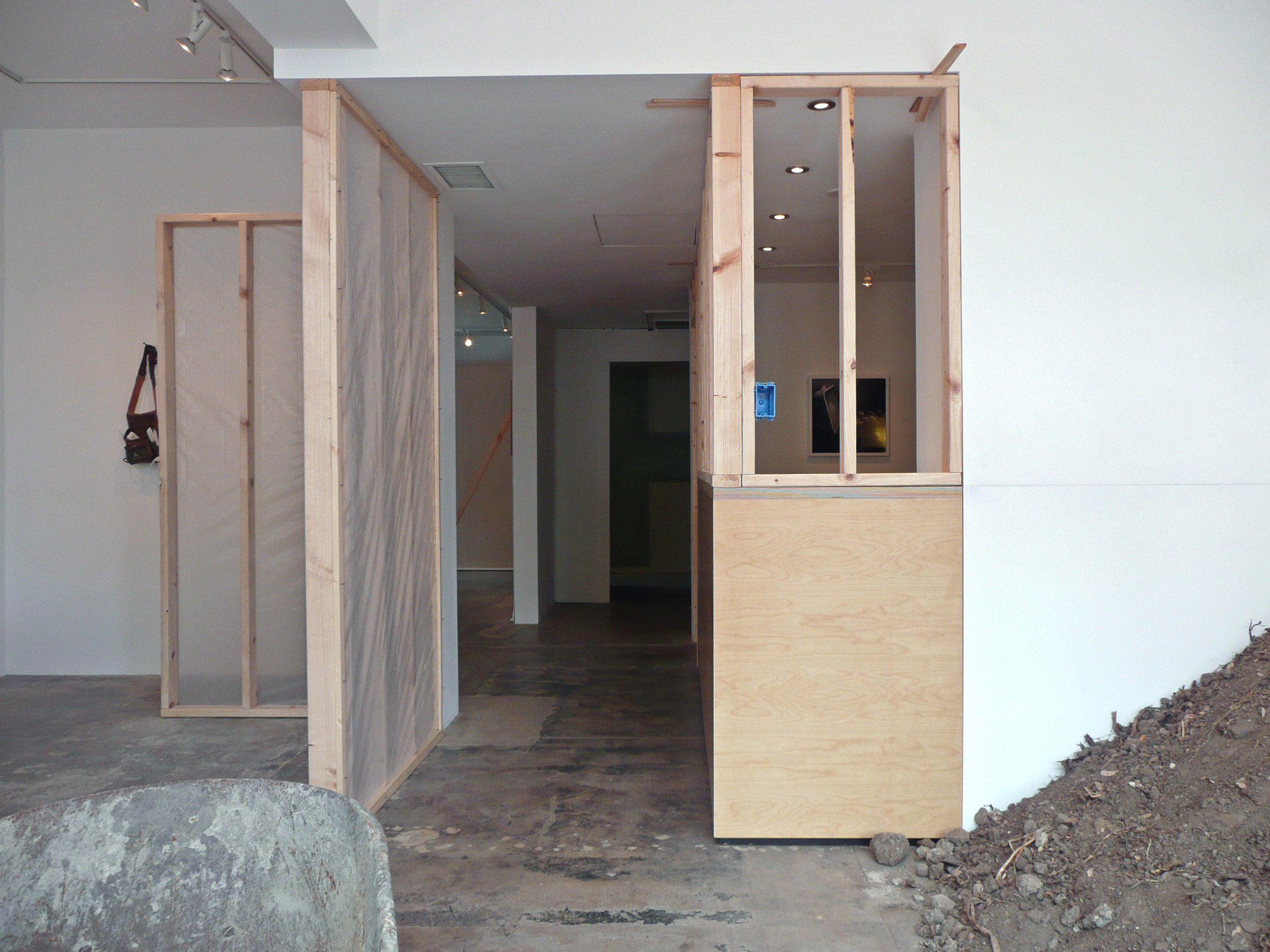 Installation VIew of Lael Corbin: Remodel