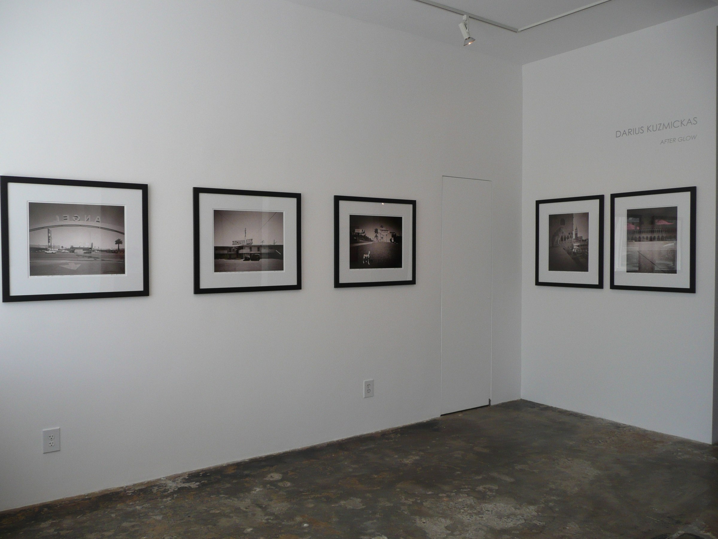 Installation View of Darius Kuzmickas: After Glow