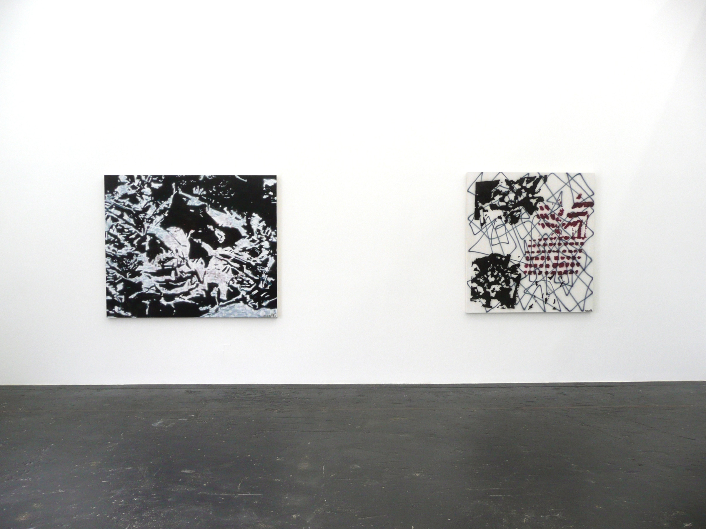 Installation View of Daniel Tierney: The best made plans are laid in ruin
