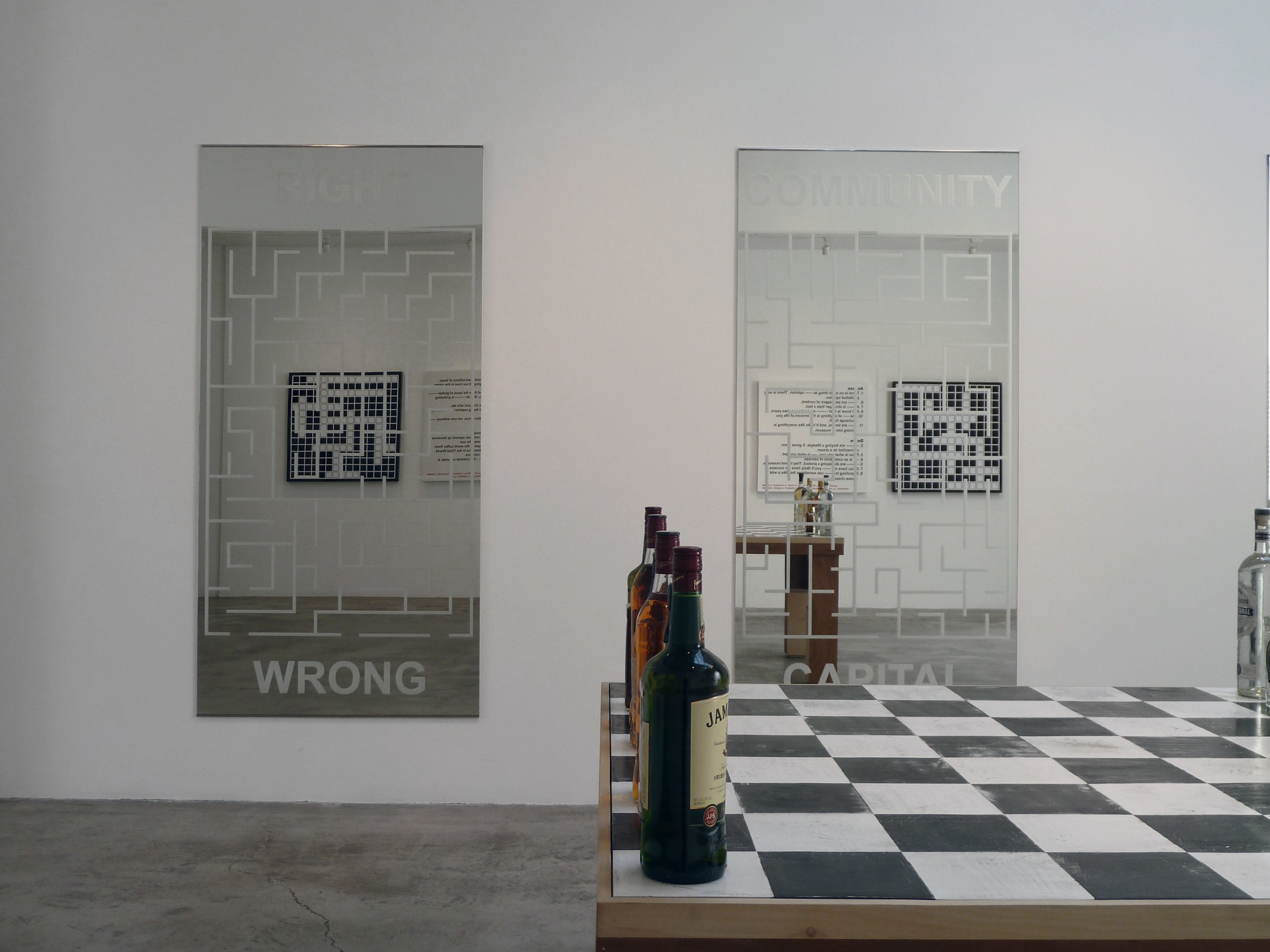 Installation View of Marcos Ram&iacute;rez ERRE: Playing Series Serious