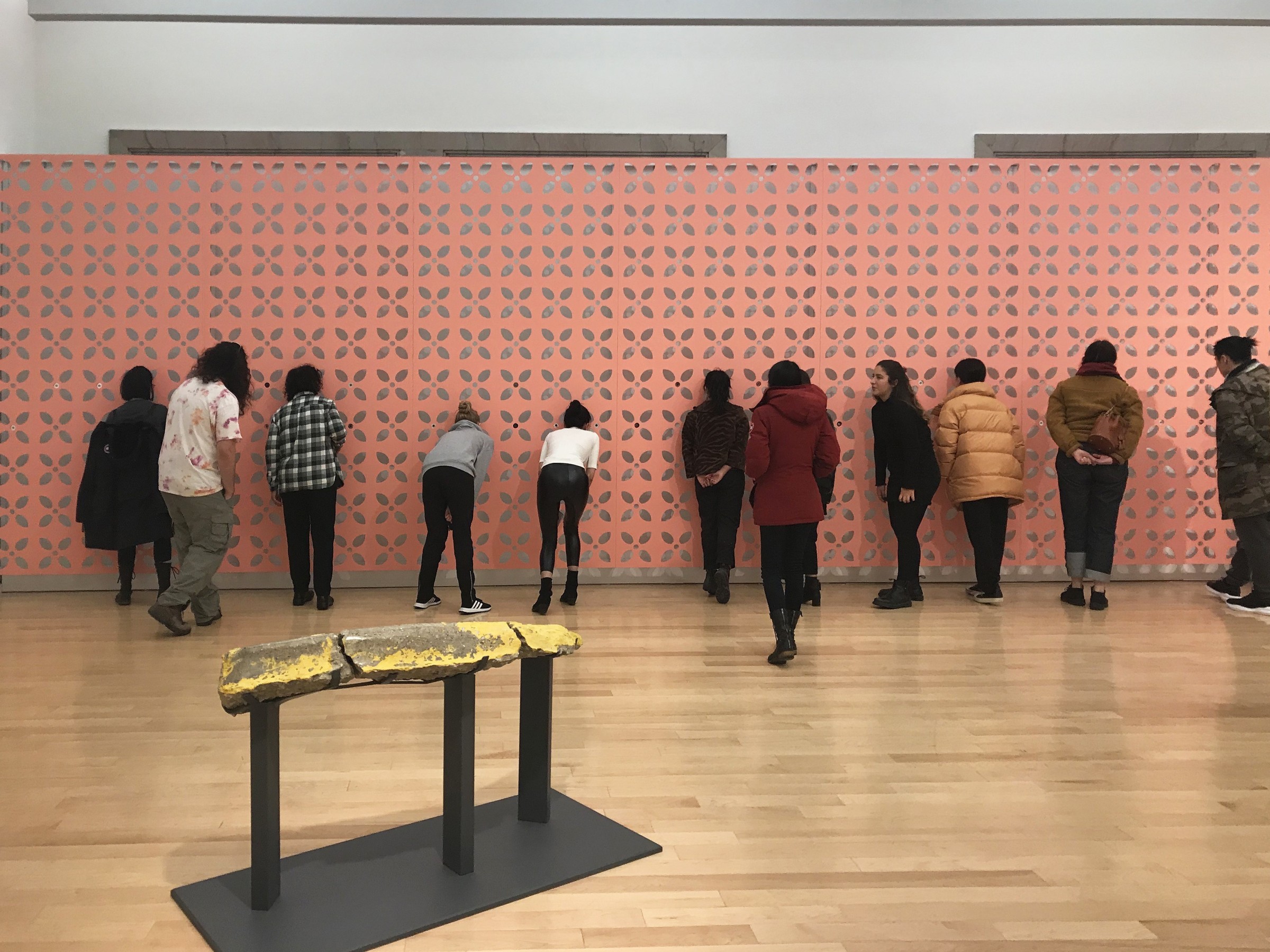 Installation view of GRAFT