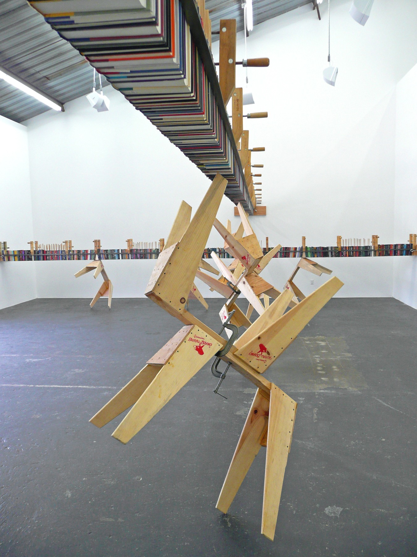 Installation View of David Adey: John Henry