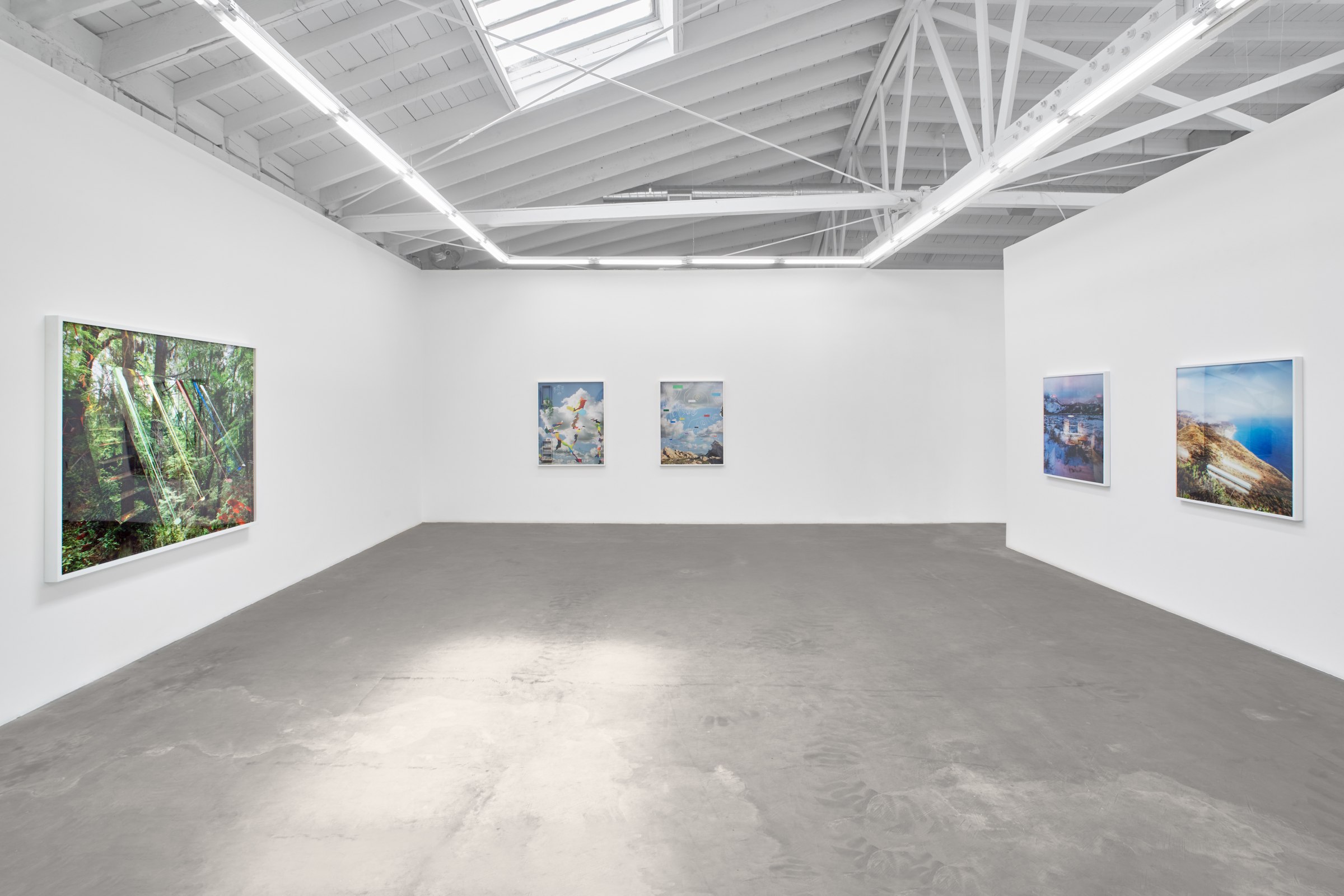 Installation view of Chris Engman, Prism