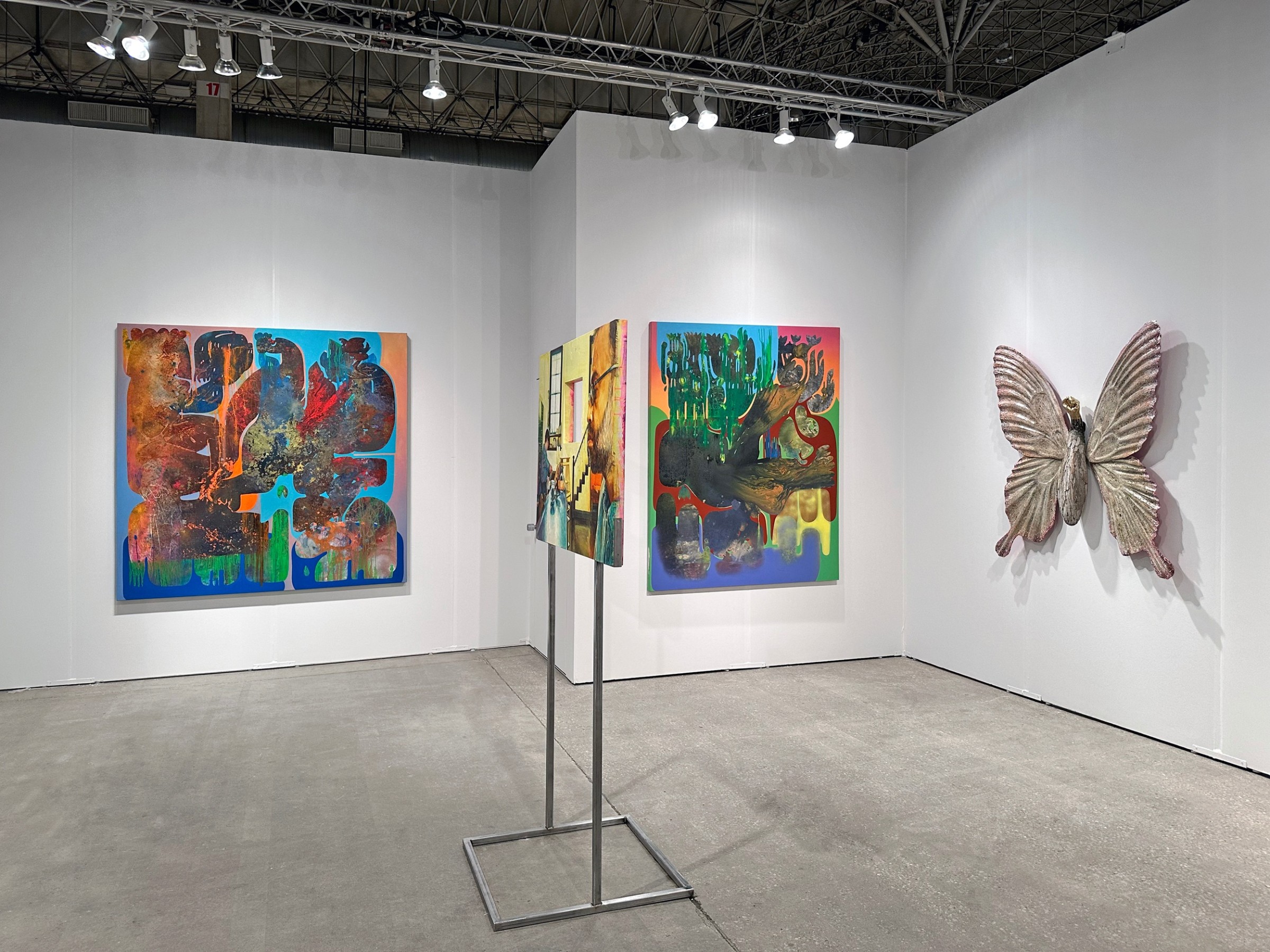 Installation view of Luis De Jesus Los Angeles at EXPO Chicago 2023