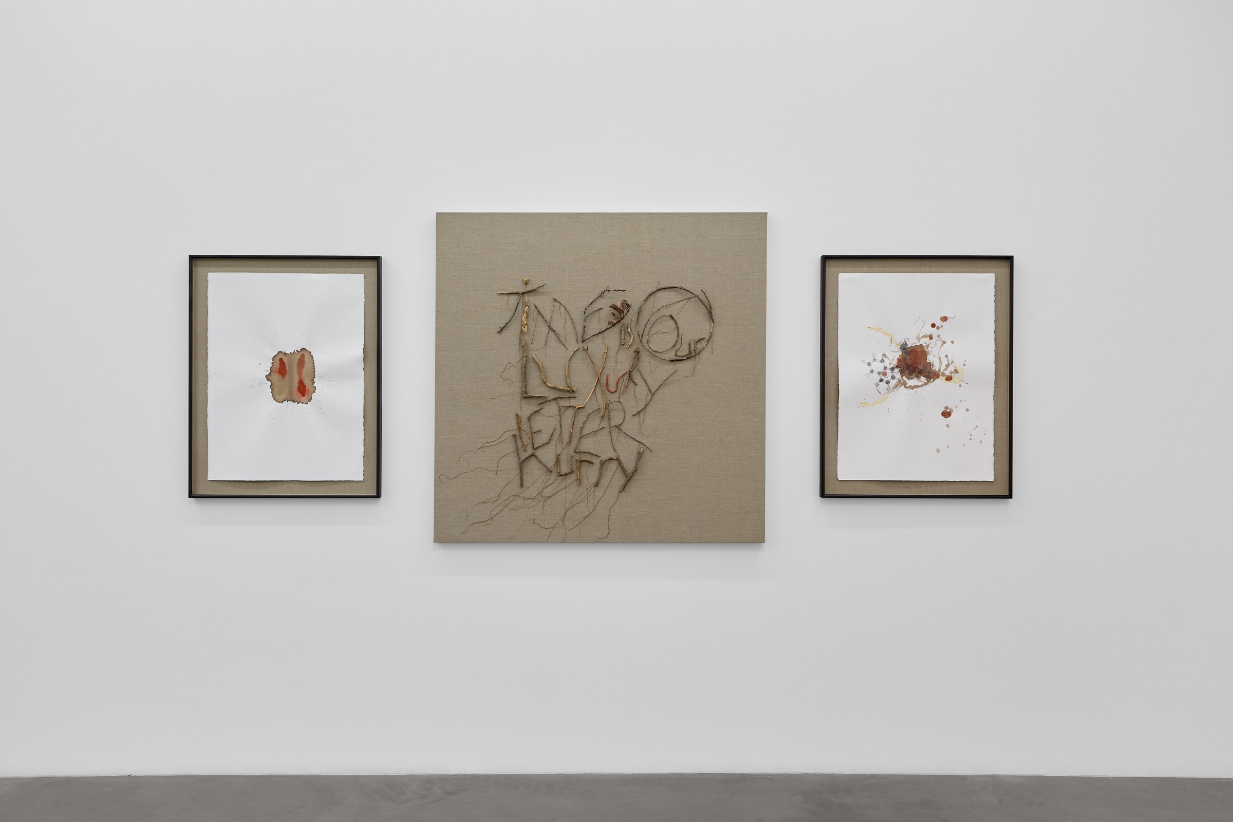 Installation view of MARGARET MORGAN: Love Must Be Reinvented, on view January 11 &ndash; February 22, 2025