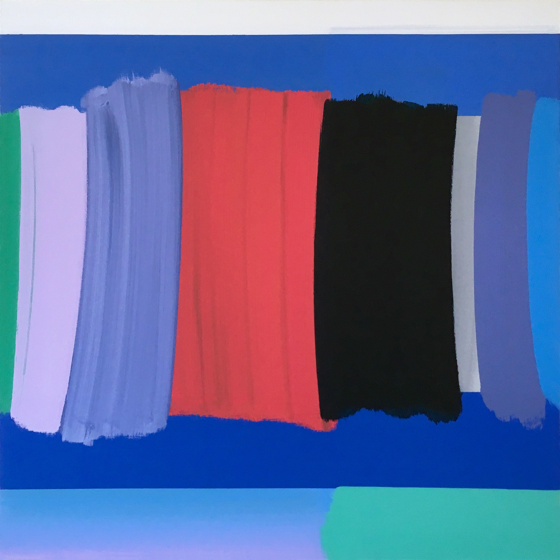 Michael Kindred Knight  Bloedel, 2017 Acrylic on canvas  41 x 41 in.