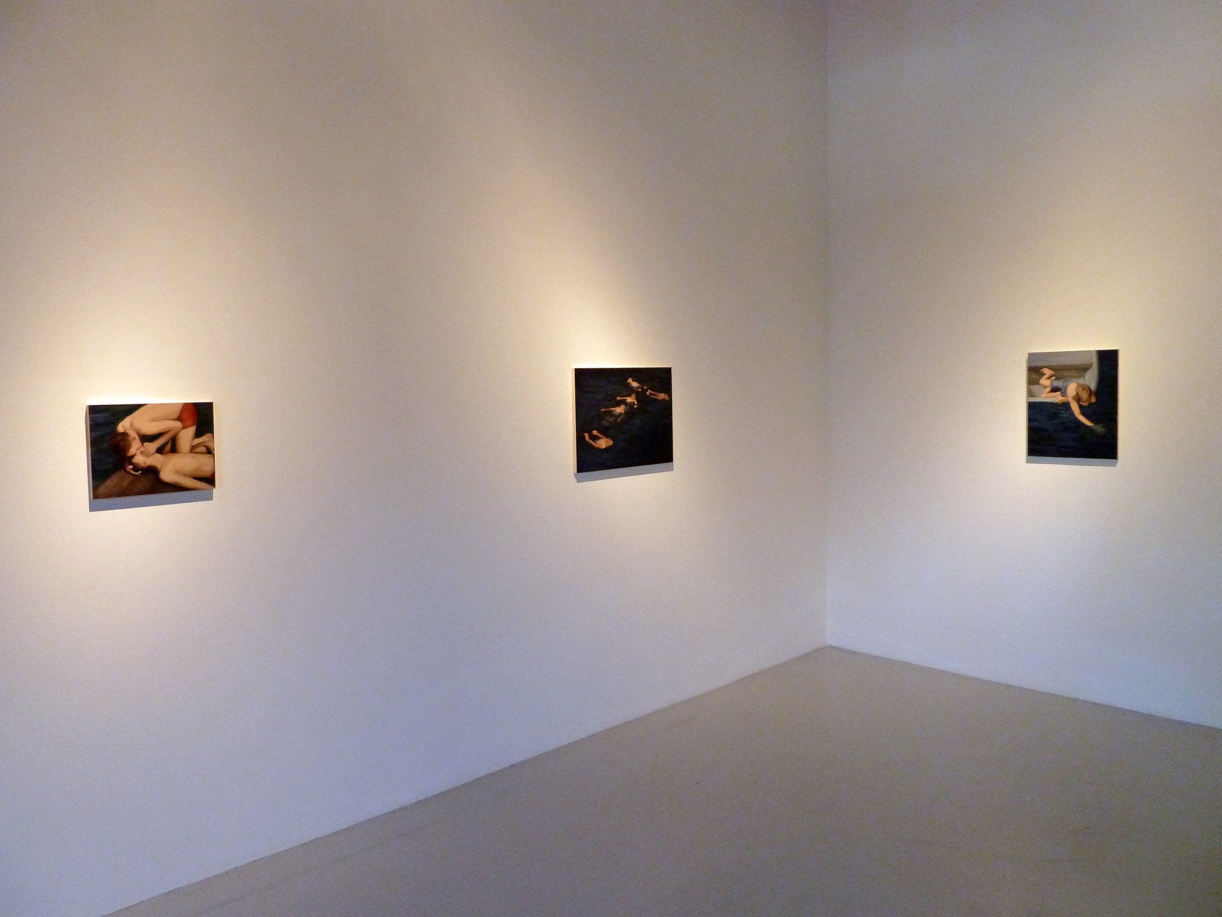 Installation View of Abel Baker Gutierrez: Swimming