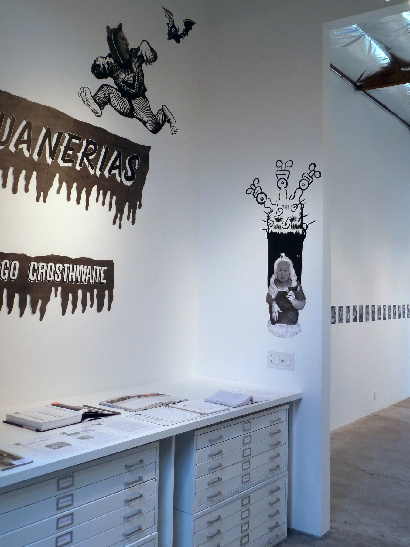 Installation View of Hugo Crosthwaite: Tijuanerias
